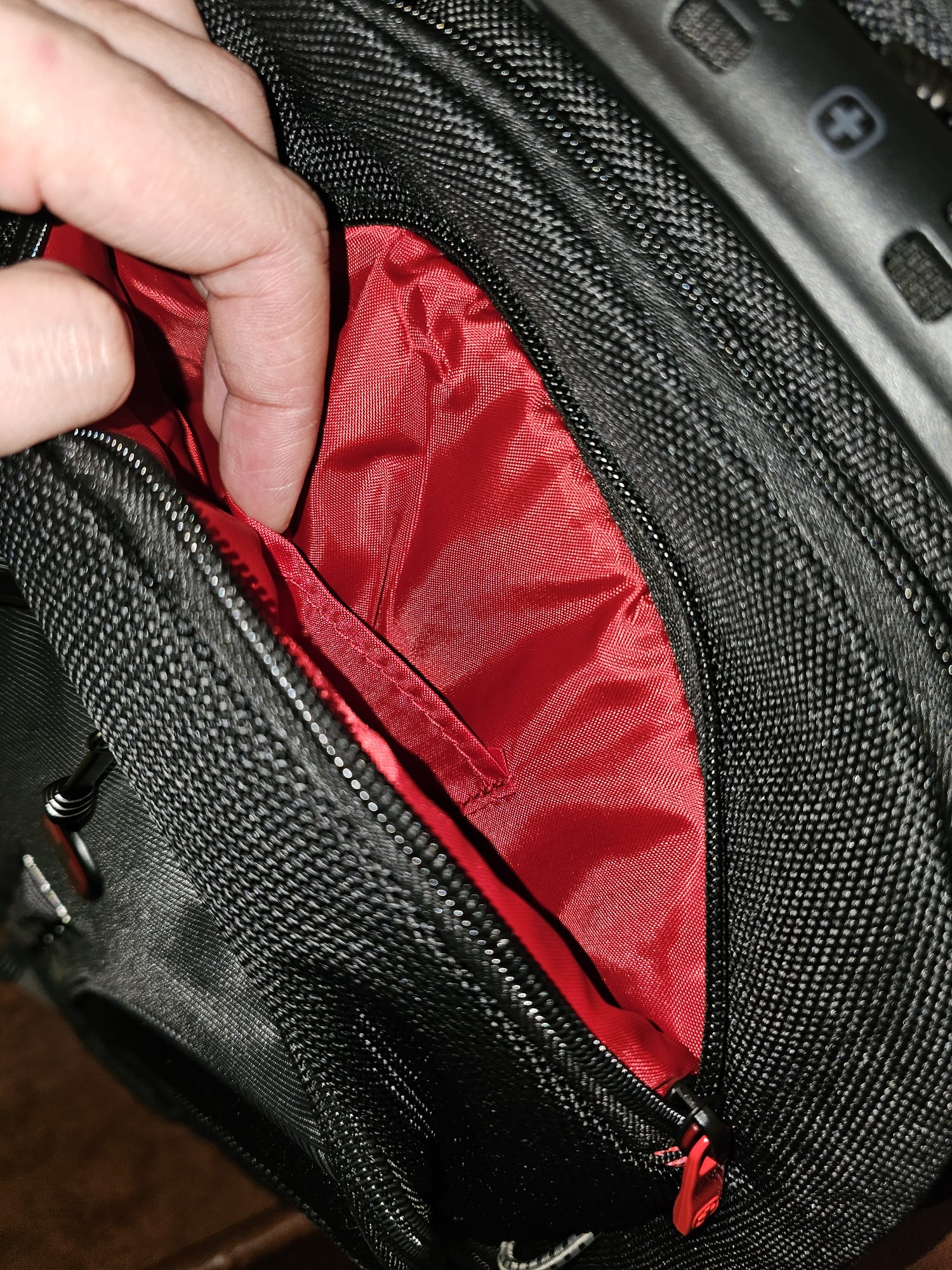 Rucsac laptop Wenger Carbon, 17" MacBook Pro, Negru