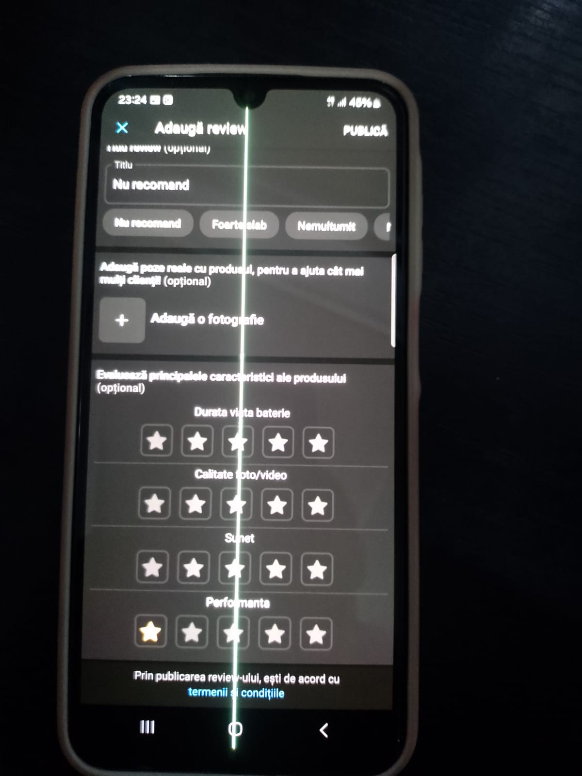 Telefon mobil Samsung Galaxy A15, Dual SIM, 4GB RAM, 128GB, 5G, Blue Black