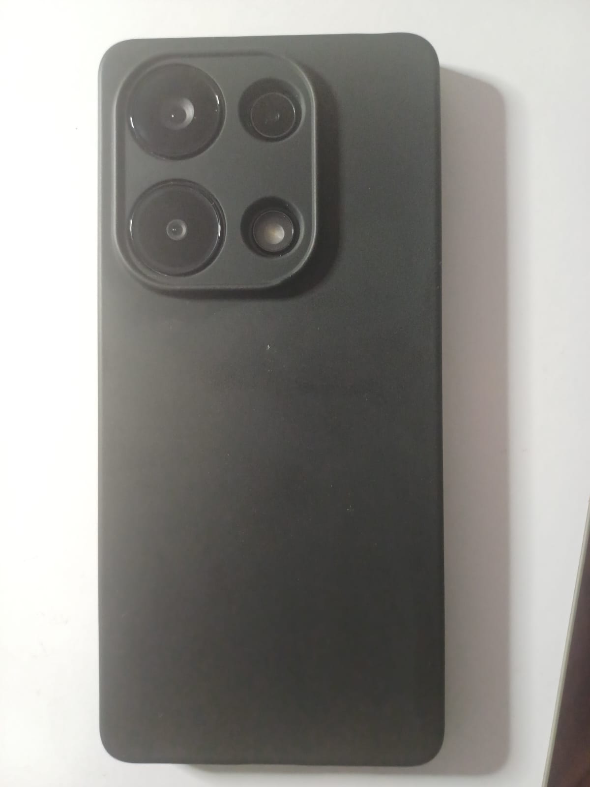 Husa pentru Xiaomi Redmi Note 13 Pro 4G, Silicon Dark Blue, Protectie Camera, BzStore