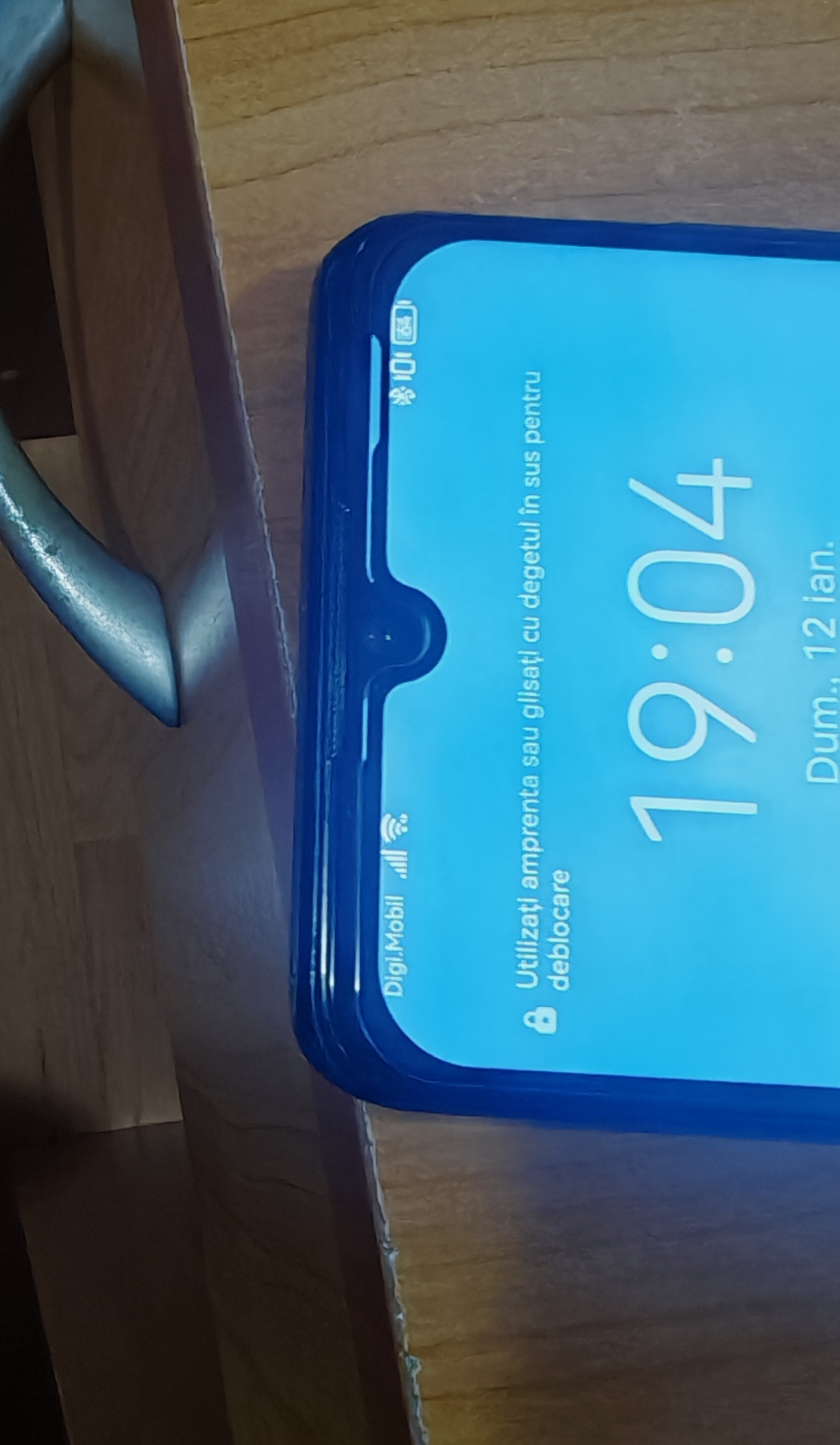 Folie de sticla Huawei P30 Lite, neagra, securizata, full screen, antisoc, durabila
