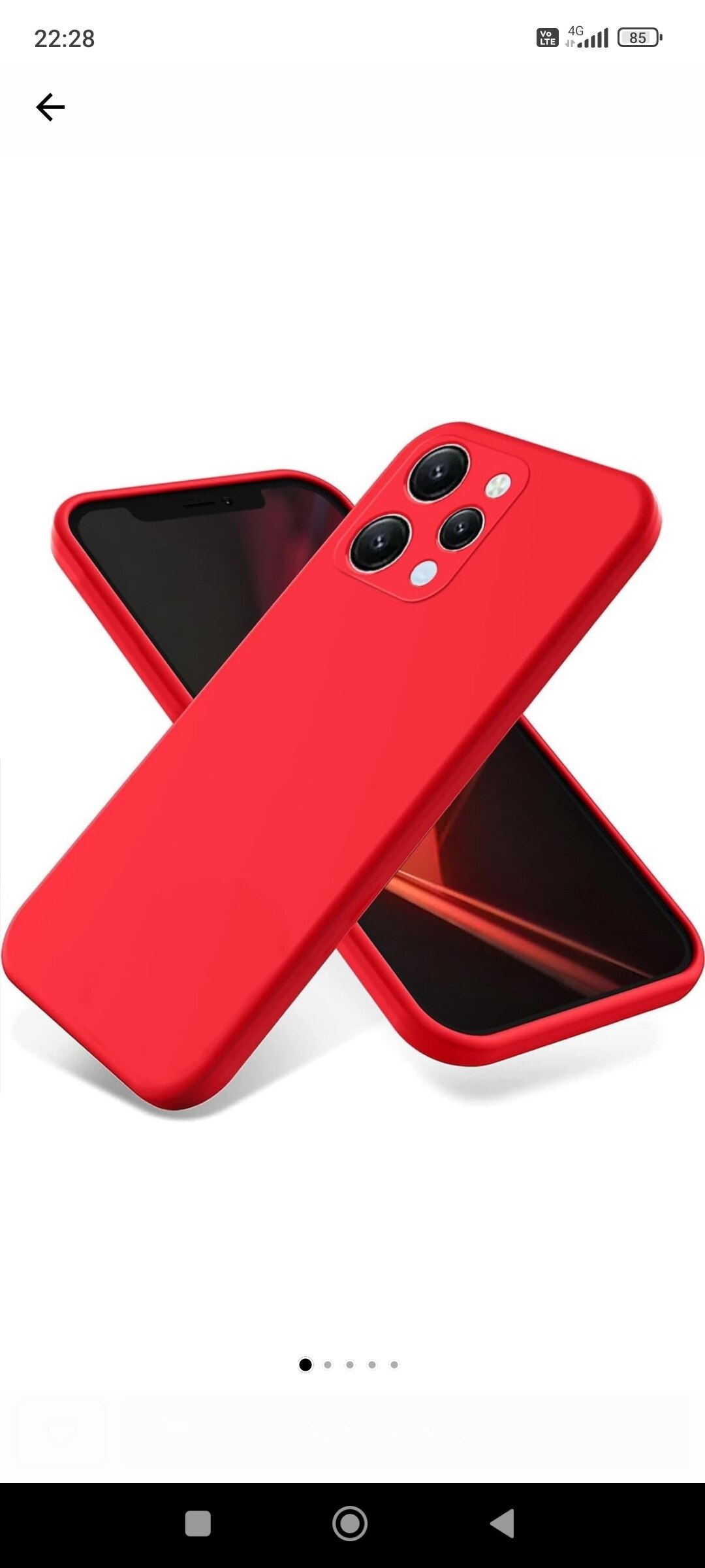 Husa de Protectie Matte TPU, Flippy, pentru Xiaomi Redmi 12, Protectie Camera, Antisoc, Antizgariere, Antialunecare, Acoperire Completa, Rosu
