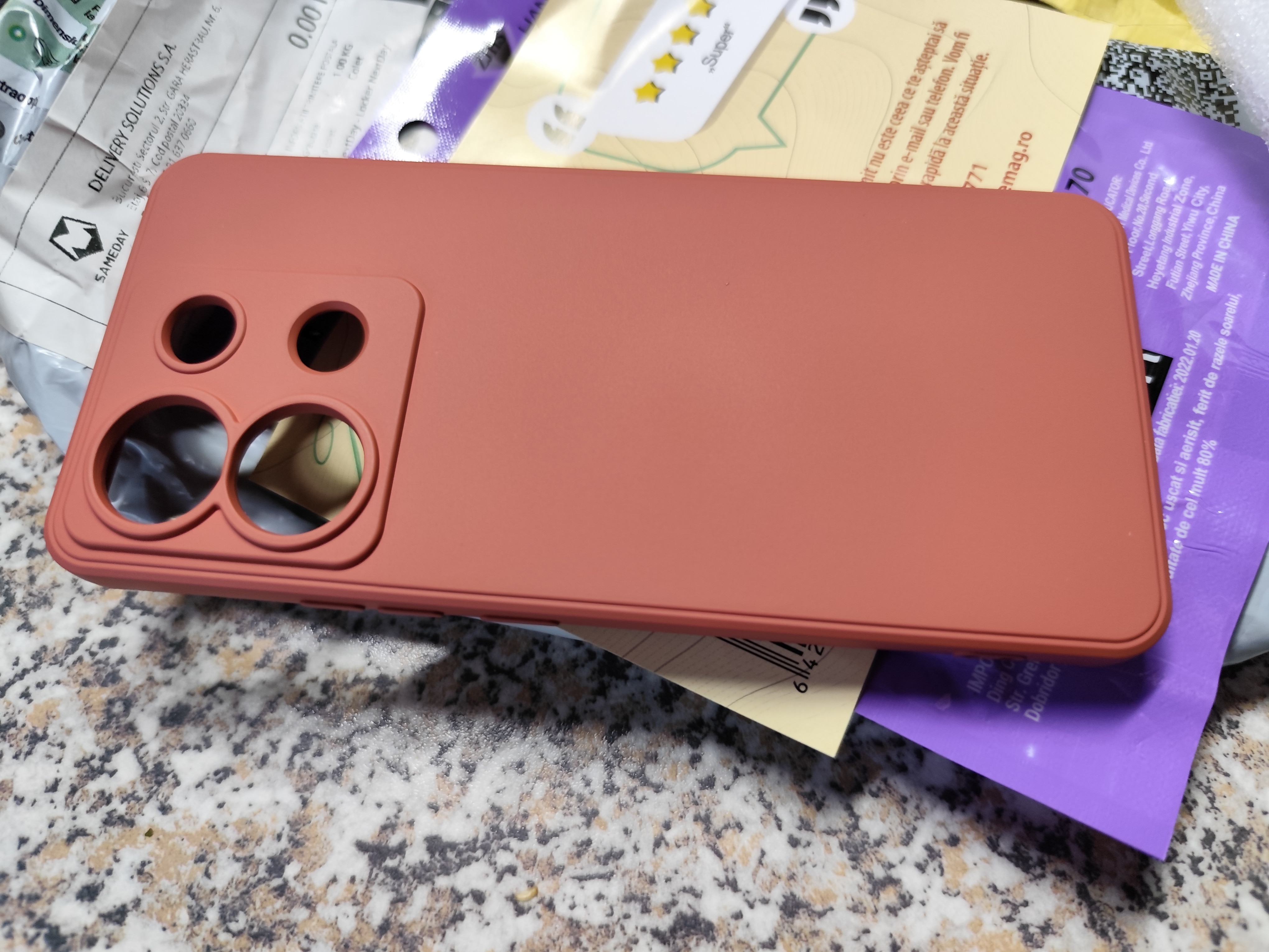 Husa de Protectie, Flippy, pentru Xiaomi Redmi Note 13 Pro 5G, Liquid Silicone, cu Microfibra pe Interior, Protectie Antisoc, Compatibil Incarcare Wireless, Albastru