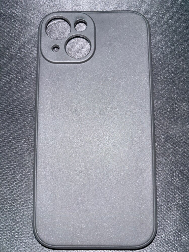 Husa telefon, Silicon, Pentru Iphone 15, Negru