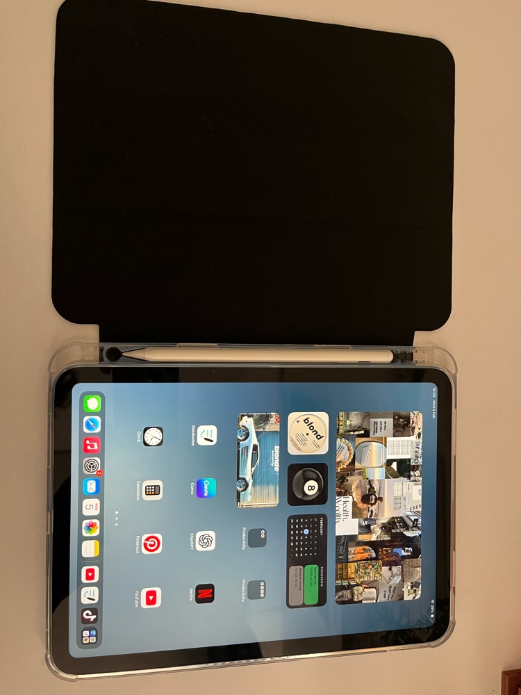 Husa de protectie Tableta Tech-Protect SC Pen Hybrid iPad 10.9" 10 / 2022 / 11" 11 / 2025 Negru