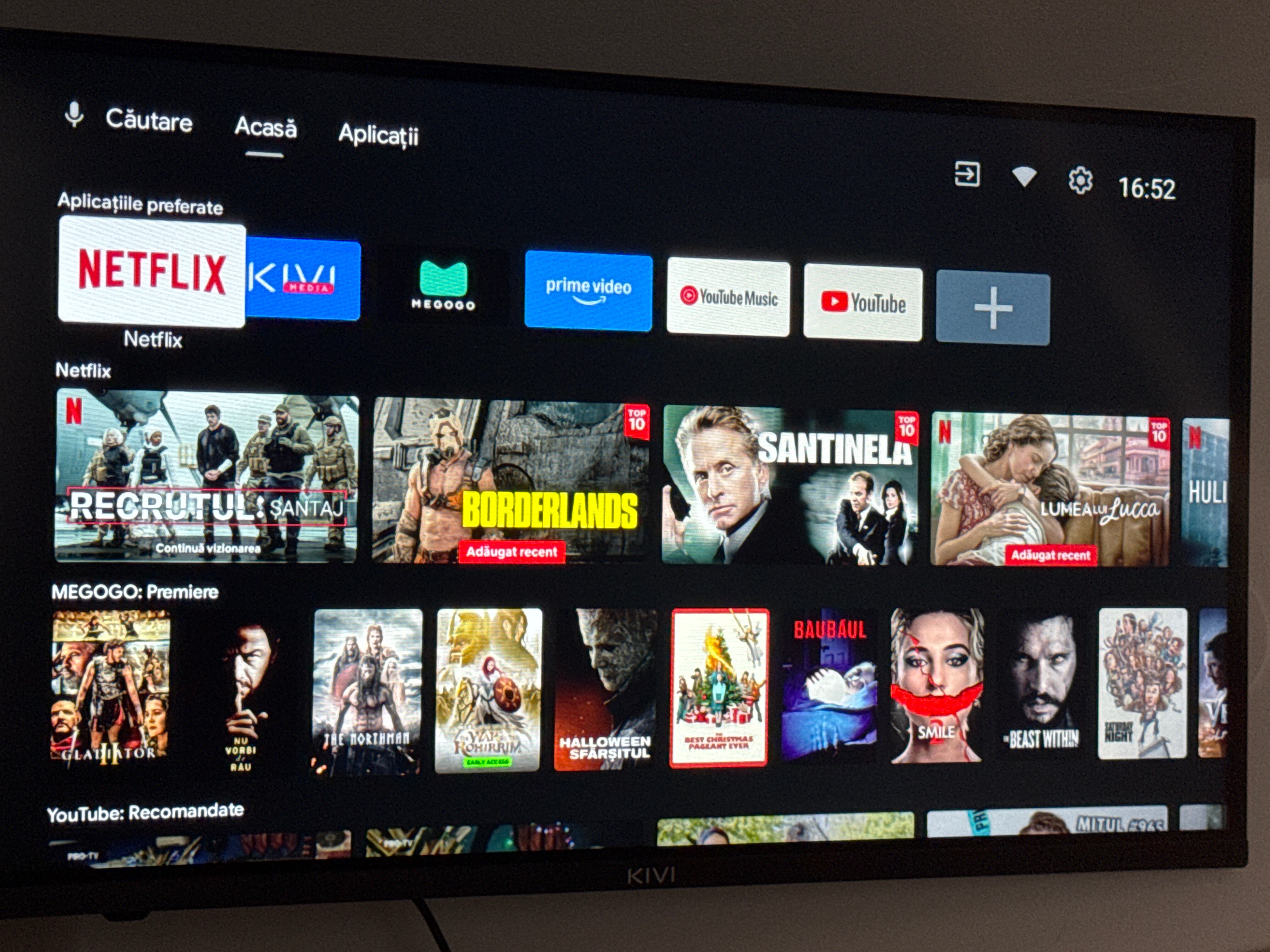 Televizor KIVI LED 32F760QB, 80 cm, Smart Android TV, Full HD, Clasa E