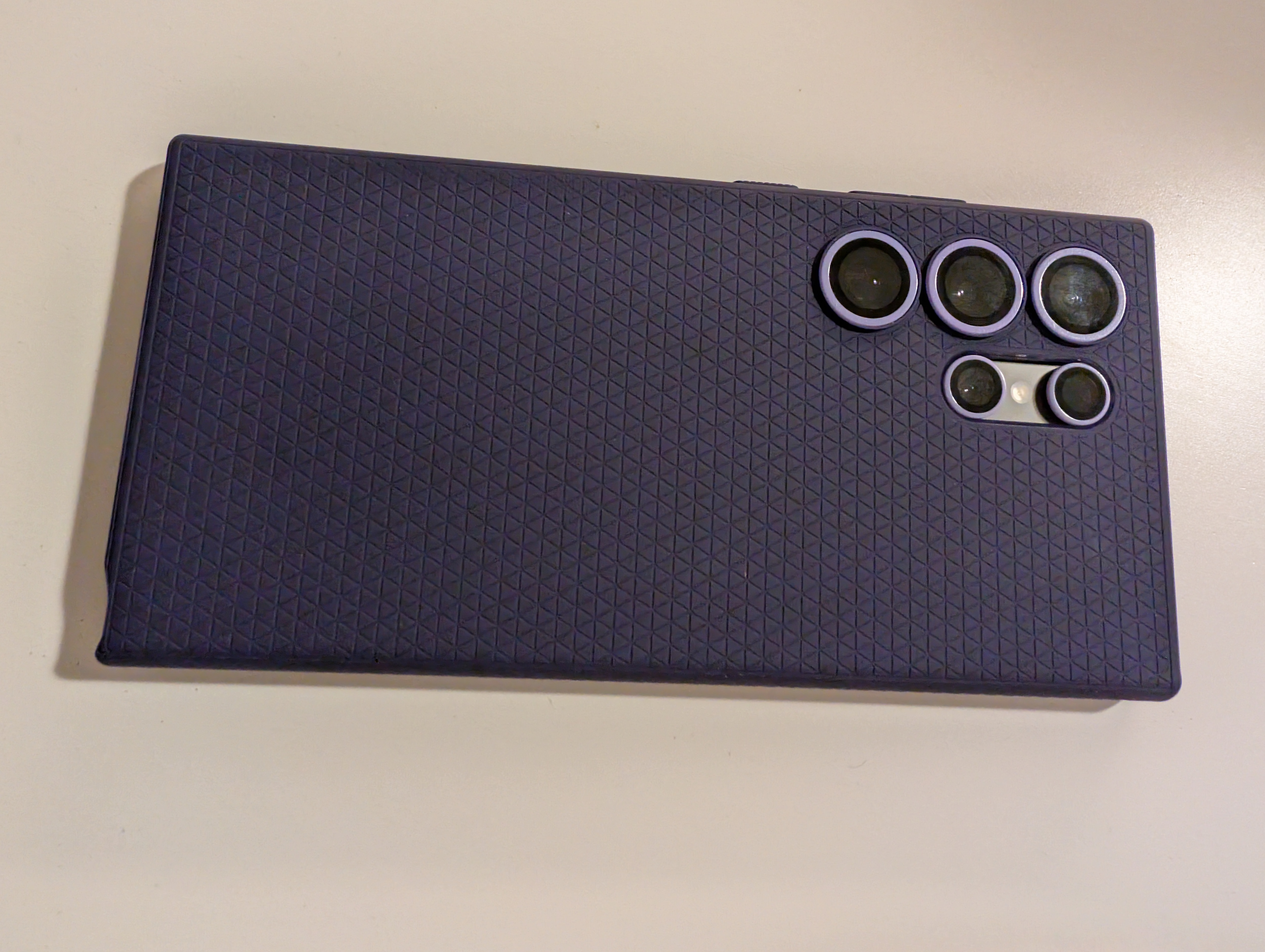 Husa pentru Samsung Galaxy S24 Ultra - Spigen Liquid Air - Deep Purple