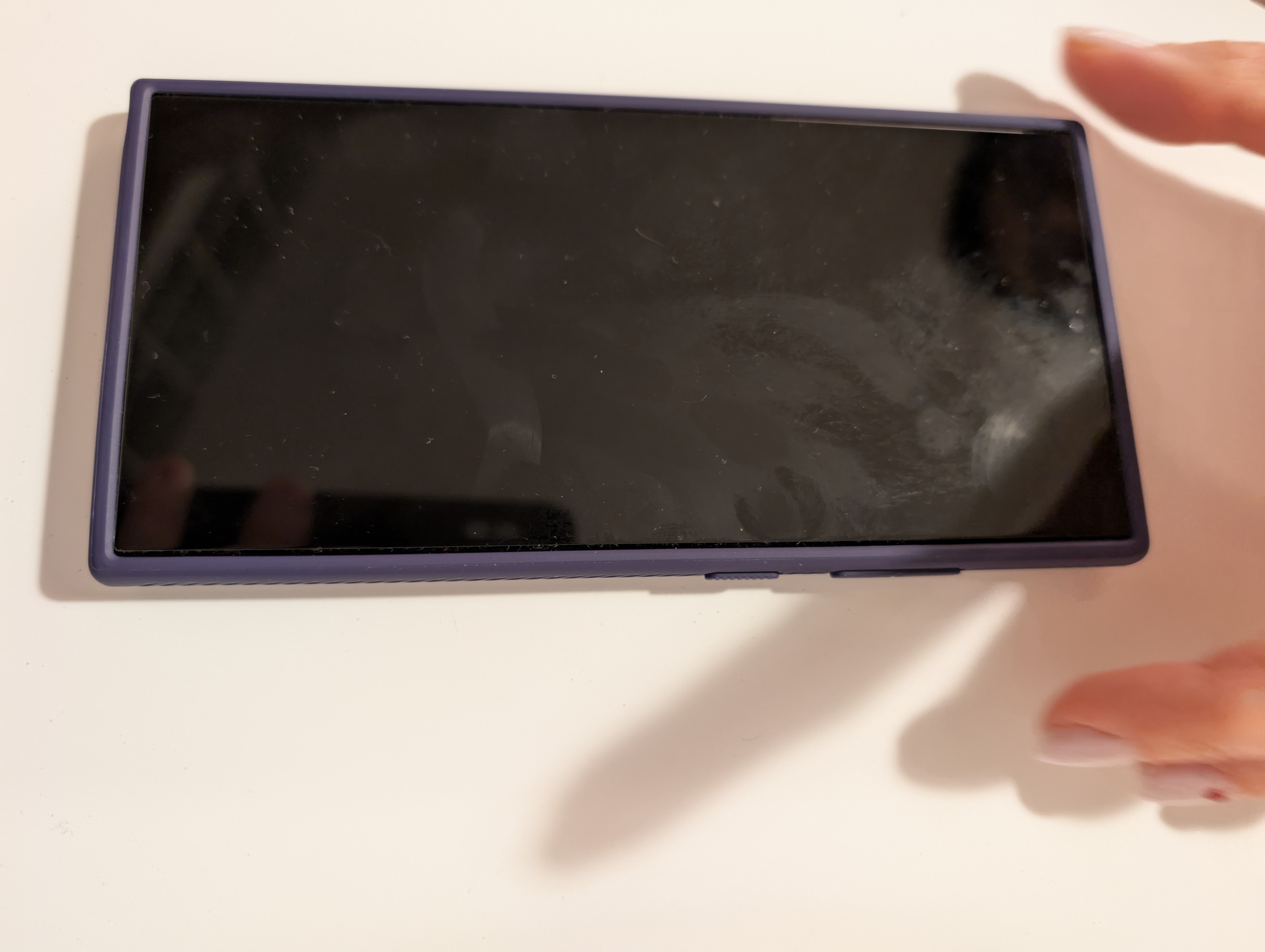 Husa pentru Samsung Galaxy S24 Ultra - Spigen Liquid Air - Deep Purple