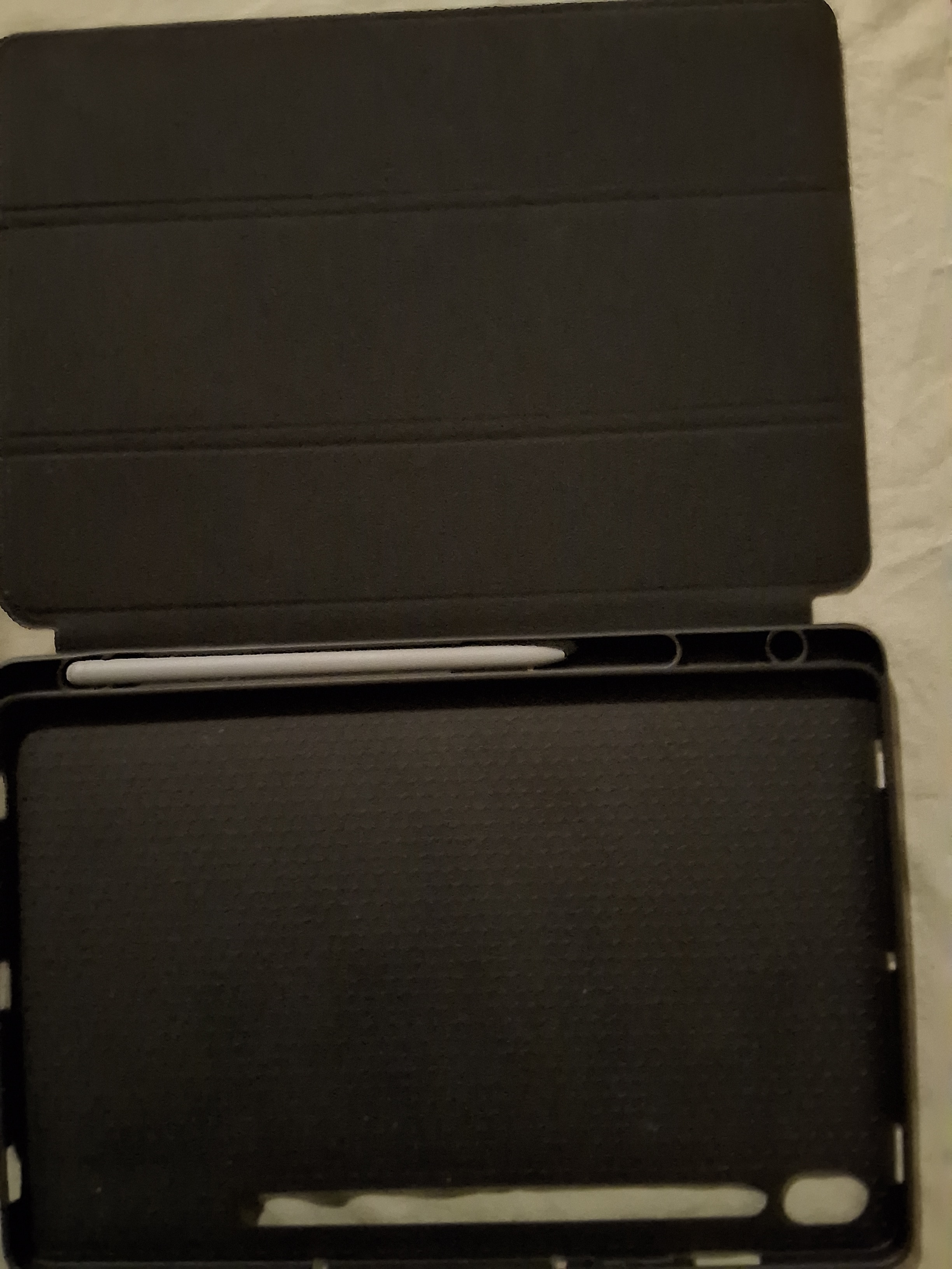 Husa Tech-Protect Smartcase Pen compatibila cu Samsung Galaxy Tab S9 FE 10.9 inch Black
