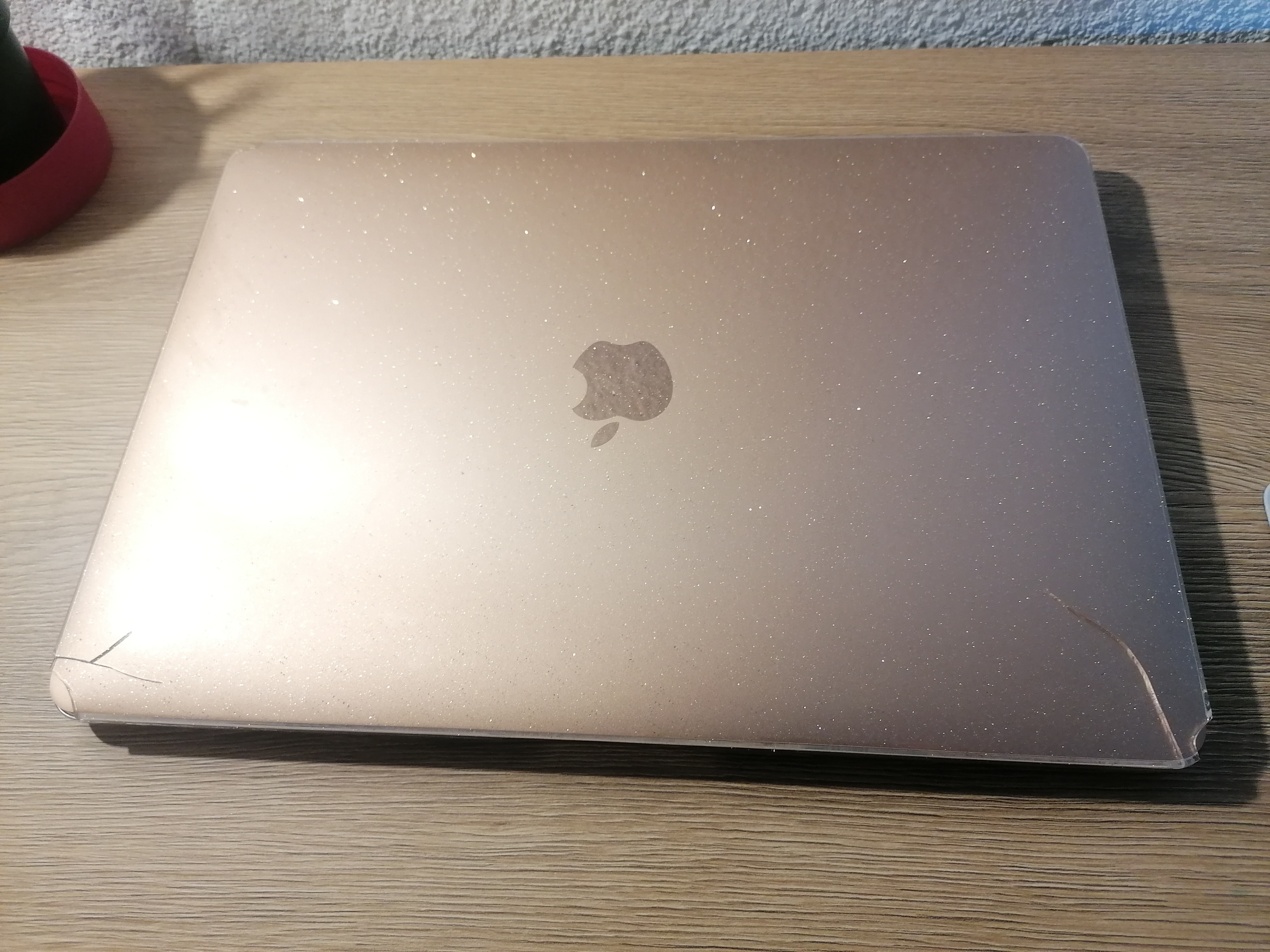 Carcasa Laptop Tech-Protect Smartshell, Compatibila Cu Macbook Air 13 Inch 2022, Glitter Clear