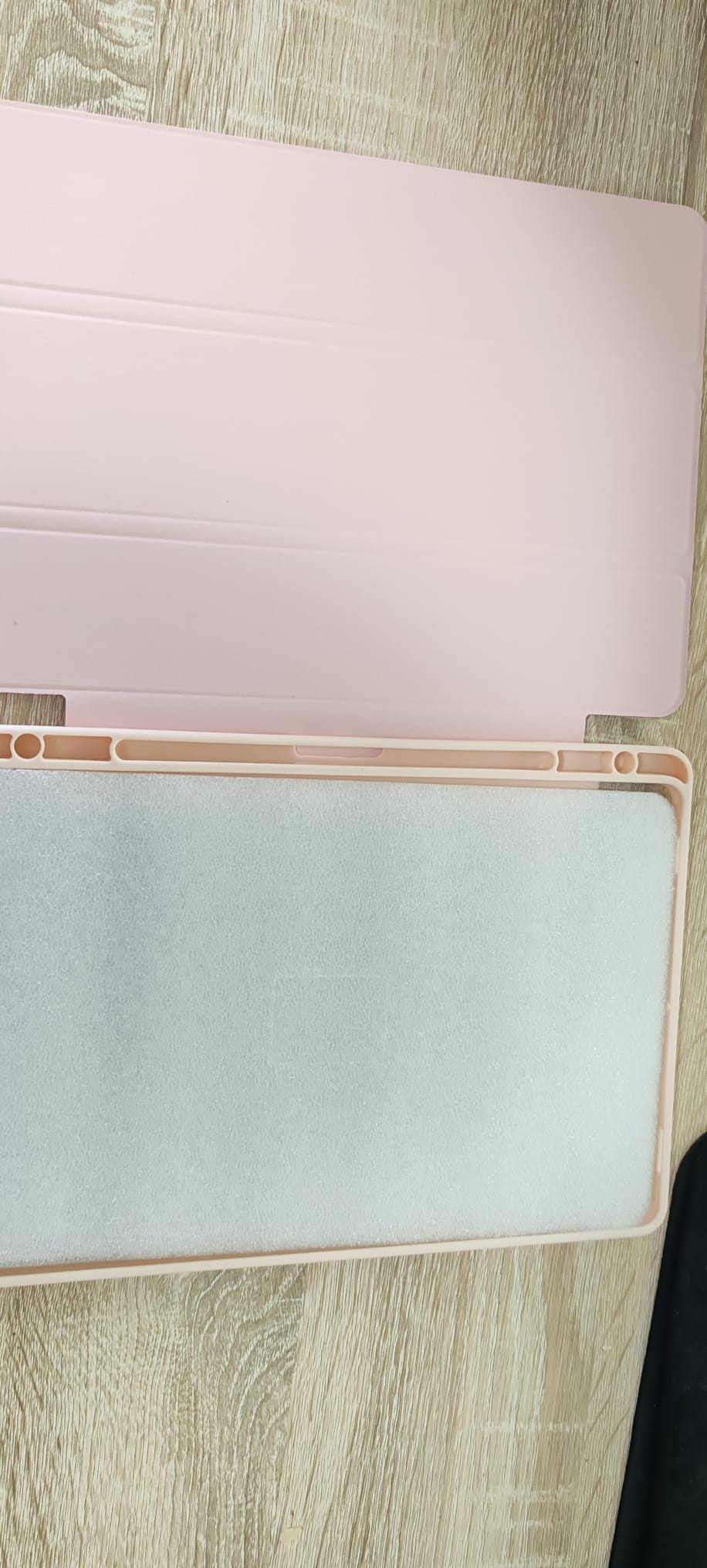 Husa de protectie premium Natty Pell, Compatibila cu Samsung Galaxy Tab S9/S9 FE Acrylic - Verde