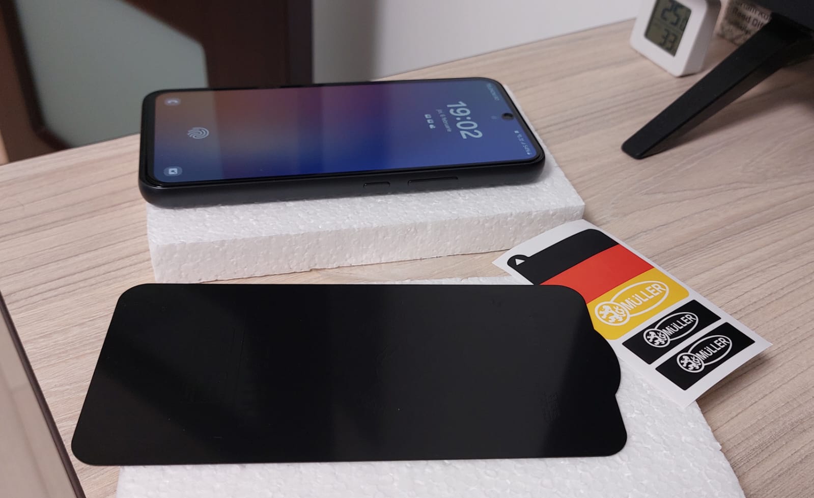 Folie sticla - PRIVACY Tempered Glass, compatibila cu SAMSUNG A54, Full Glue, 5D Technology