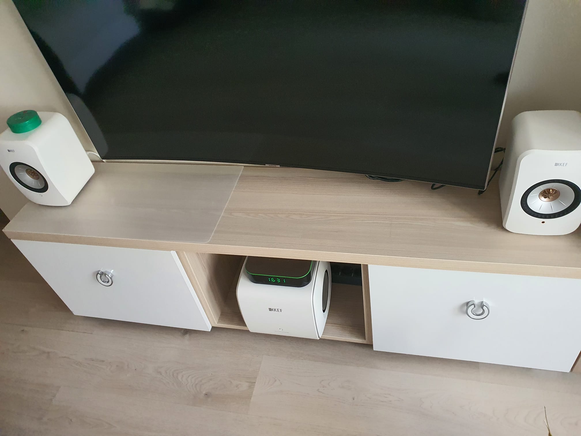 Set 2 Boxe active KEF LSX II Cobalt Blue