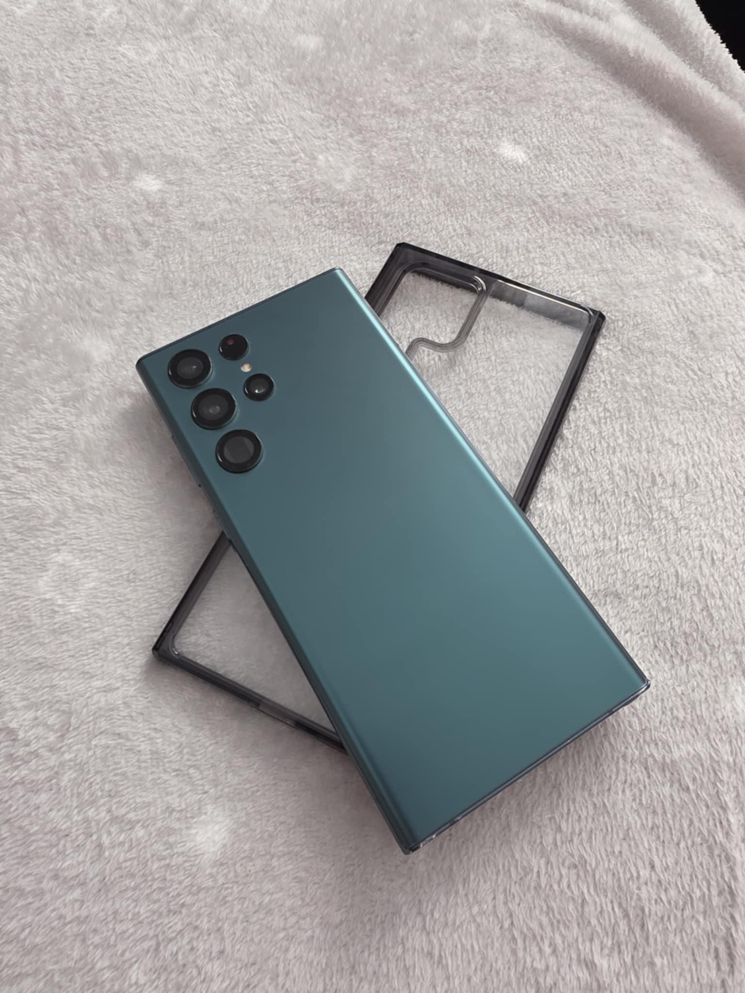 Telefon mobil Samsung Galaxy S22 Ultra, Dual SIM, 512GB, 12GB RAM, 5G, Phantom White