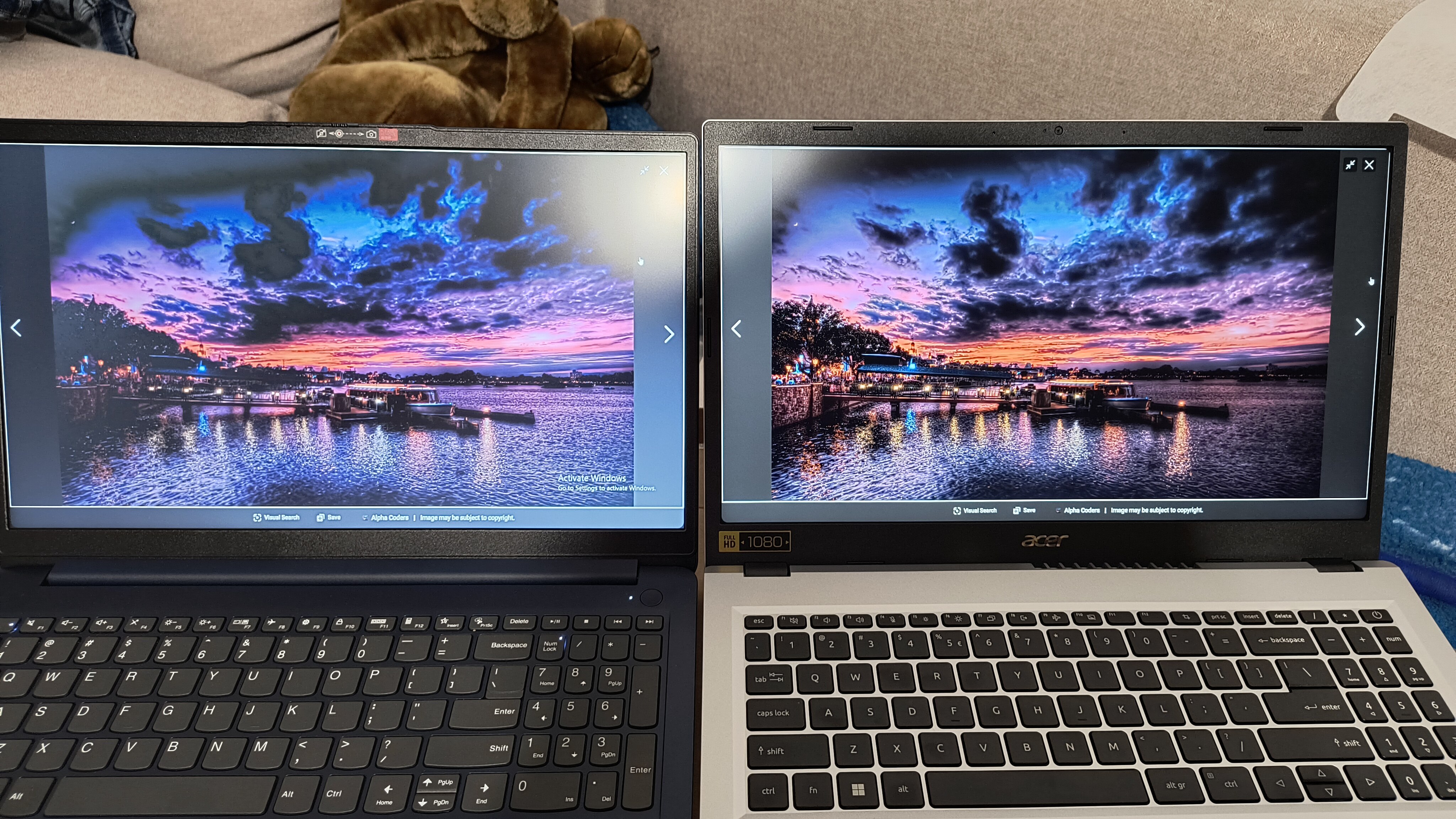 Laptop Lenovo IdeaPad 1 15ALC7 cu procesor AMD Ryzen™ 5 5500U pana la 4.0GHz, 15.6" Full HD, 8GB RAM, 256GB SSD, AMD Radeon™ Graphics, No OS, Abyss Blue