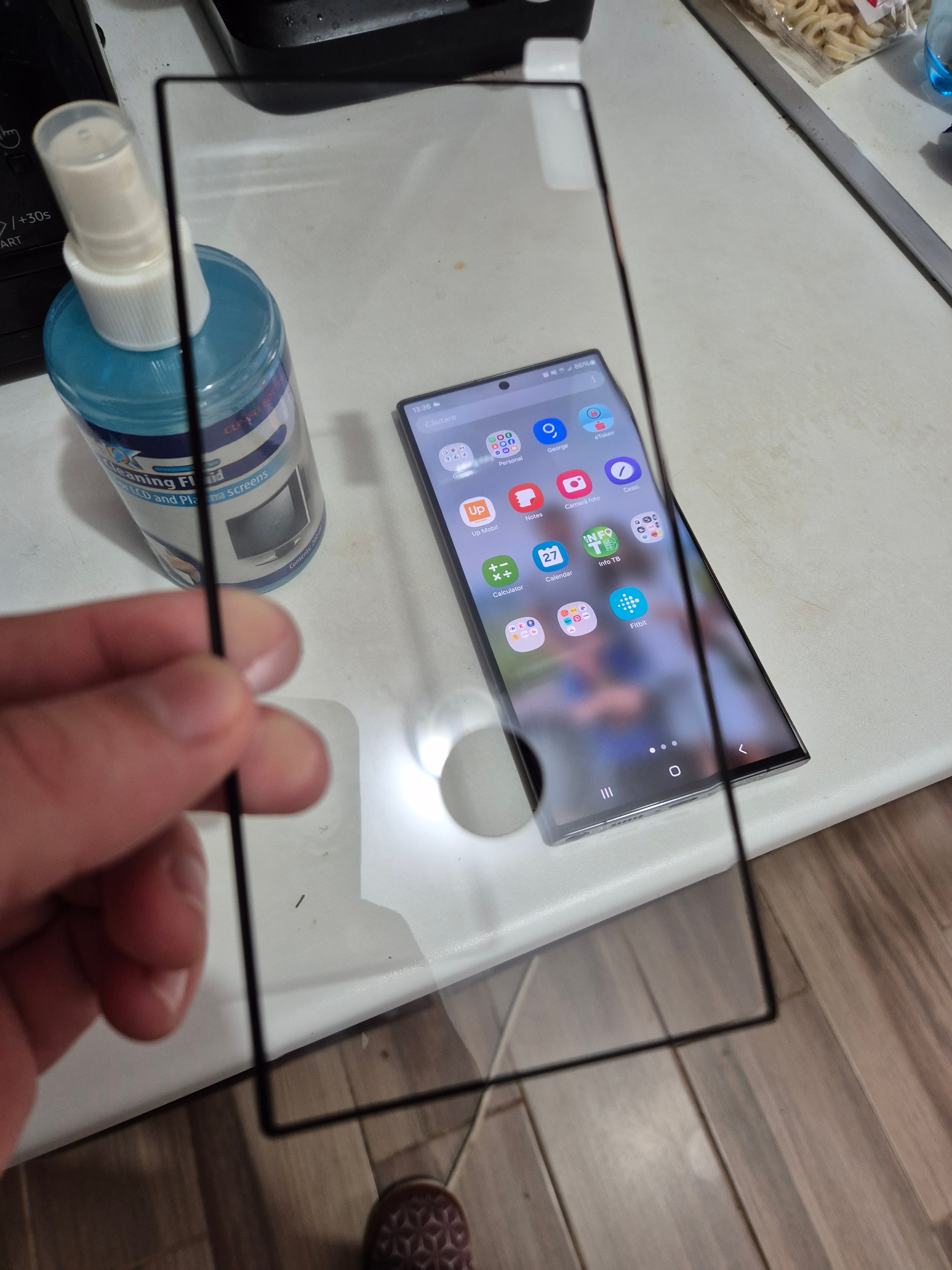 Folie Sticla Curbata securizata Infinity Enterprise pentru Samsung Galaxy S20, protectie Display, compatibila, Amprenta, 9H pentru ecran telefon Fata AntiShock, Flexibil, lipire Completa