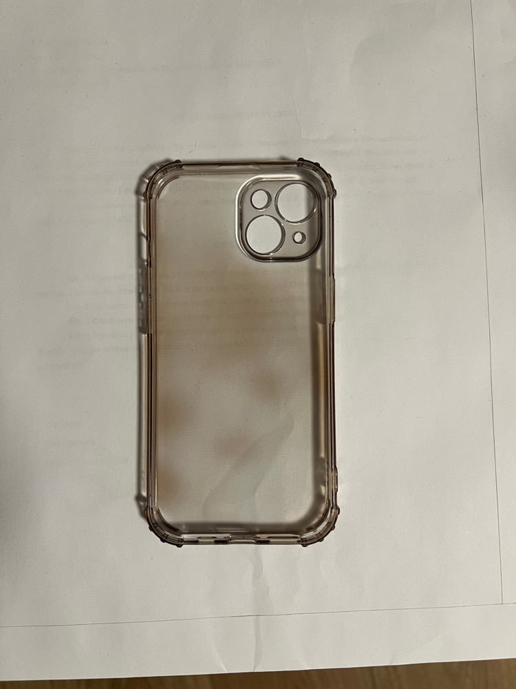 Husa protectie Mat-Tech compatibila cu iPhone 15, Protectie Camera, Colturi anti-soc, Decupaje Precise, Rezistenta la impact, Margini ridicate pentru protectia ecranului, Transparenta