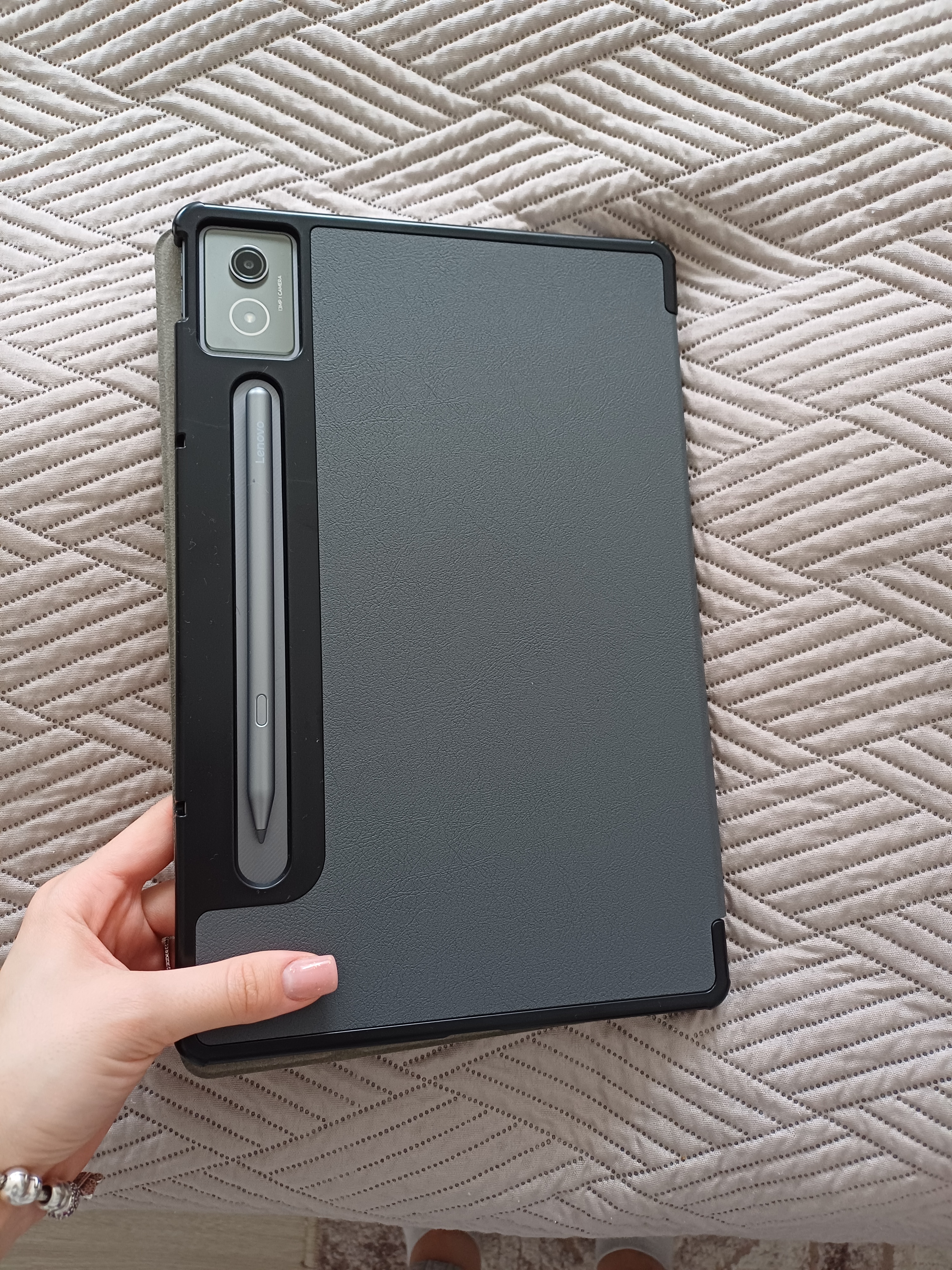 Husa DDOLI ® pentru tableta Lenovo IDEA Tab PRO, 12.7 inch, Gri