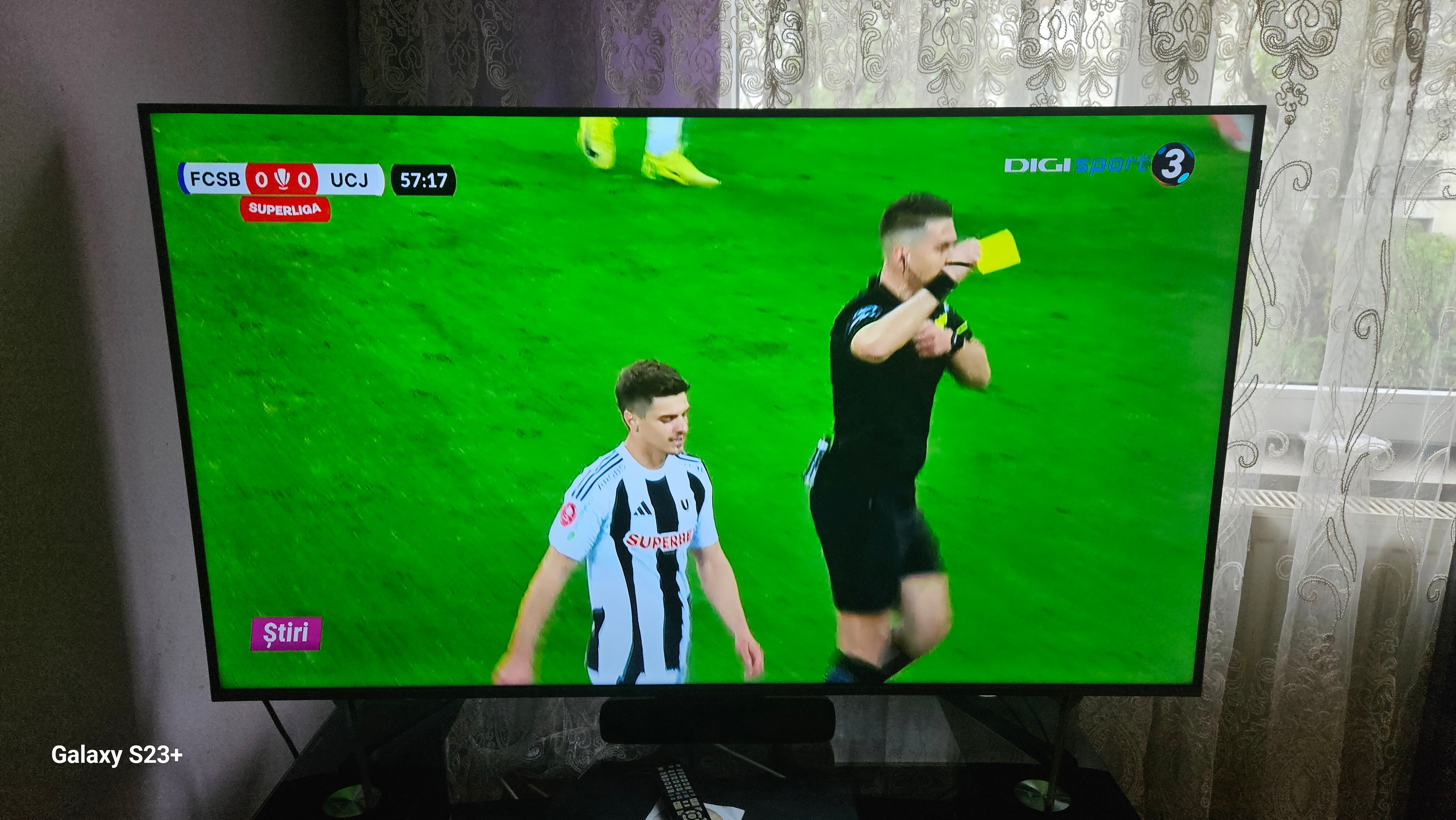 Televizor TCL QLED 75C655 Pro, 189 cm, Smart Gloogle TV, 4k Ultra HD, Clasa F (Model 2024)