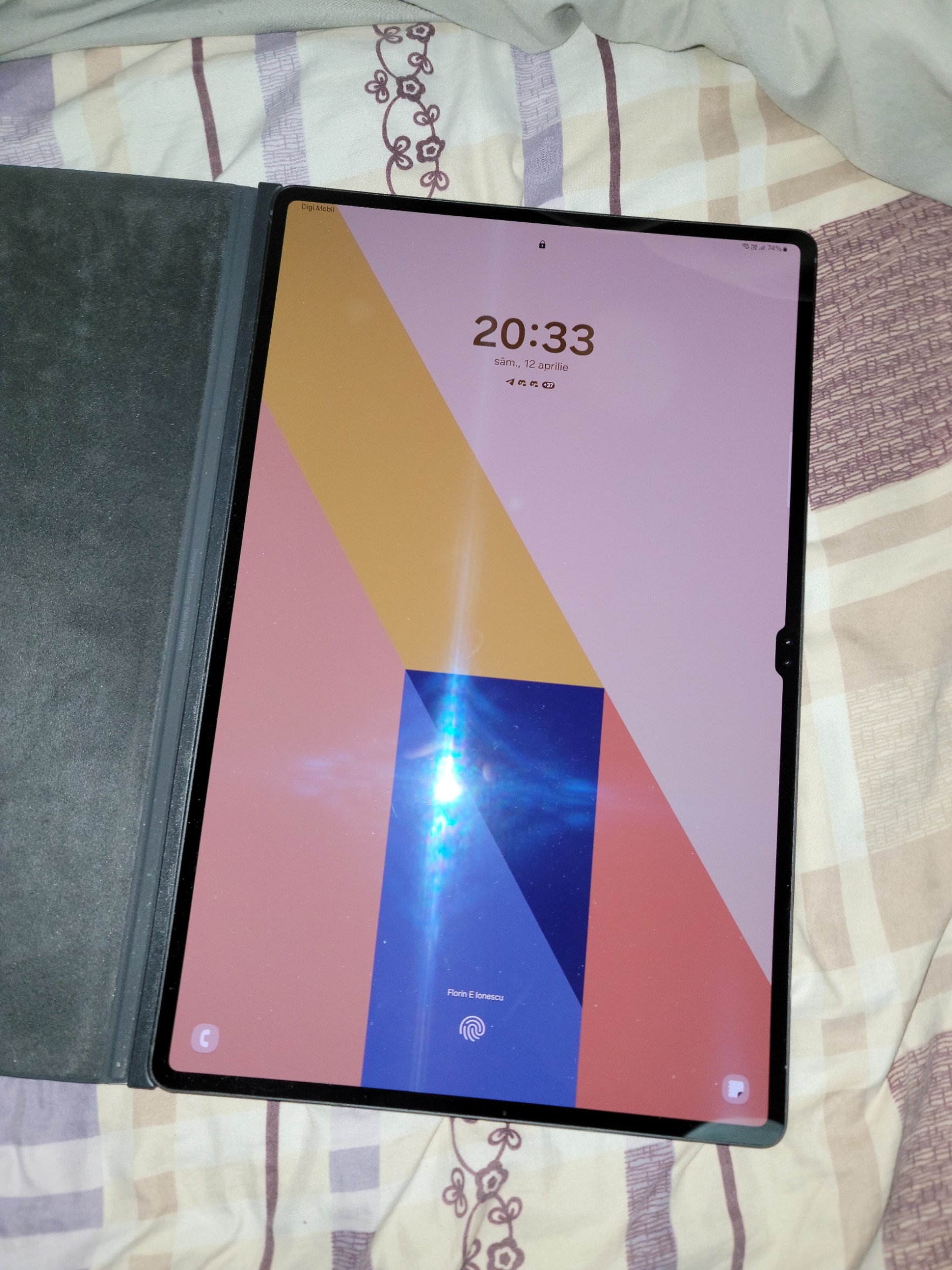 Tableta Samsung Galaxy Tab S9 Ultra, Octa-Core, 14.6'', 12GB RAM, 512GB, 5G, Beige