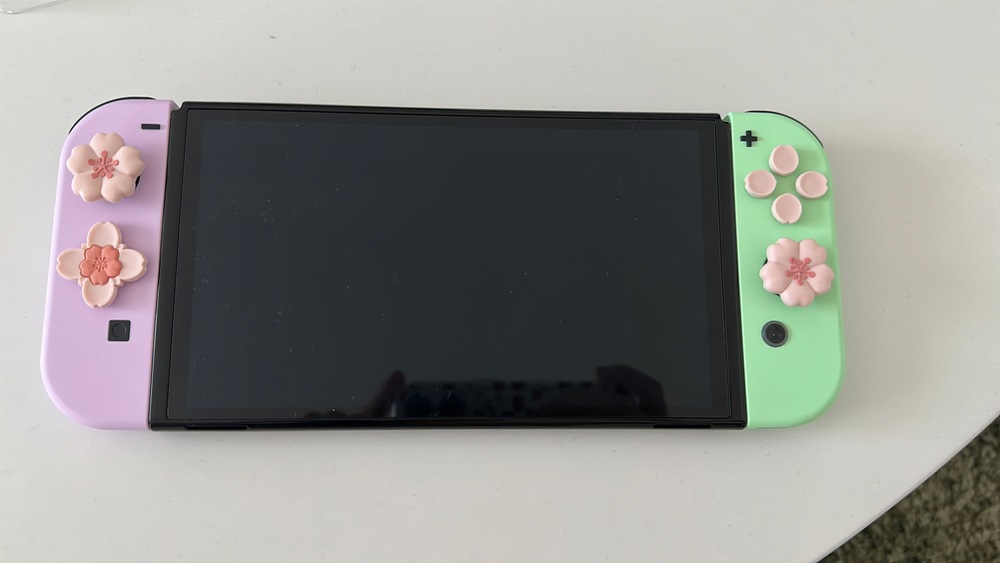 Controller Nintendo Switch Joy pentru Con Pair, Neon Blue & Neon