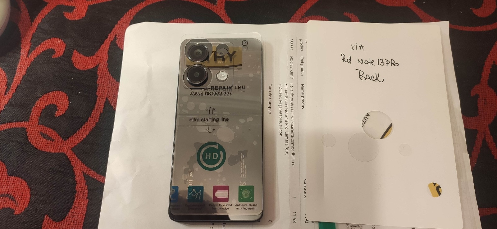 Folie de protectie, Compatibil cu Apple iPhone 11/iPhone XR, Sticla securizata, 9H, 0.33 mm, Transparent