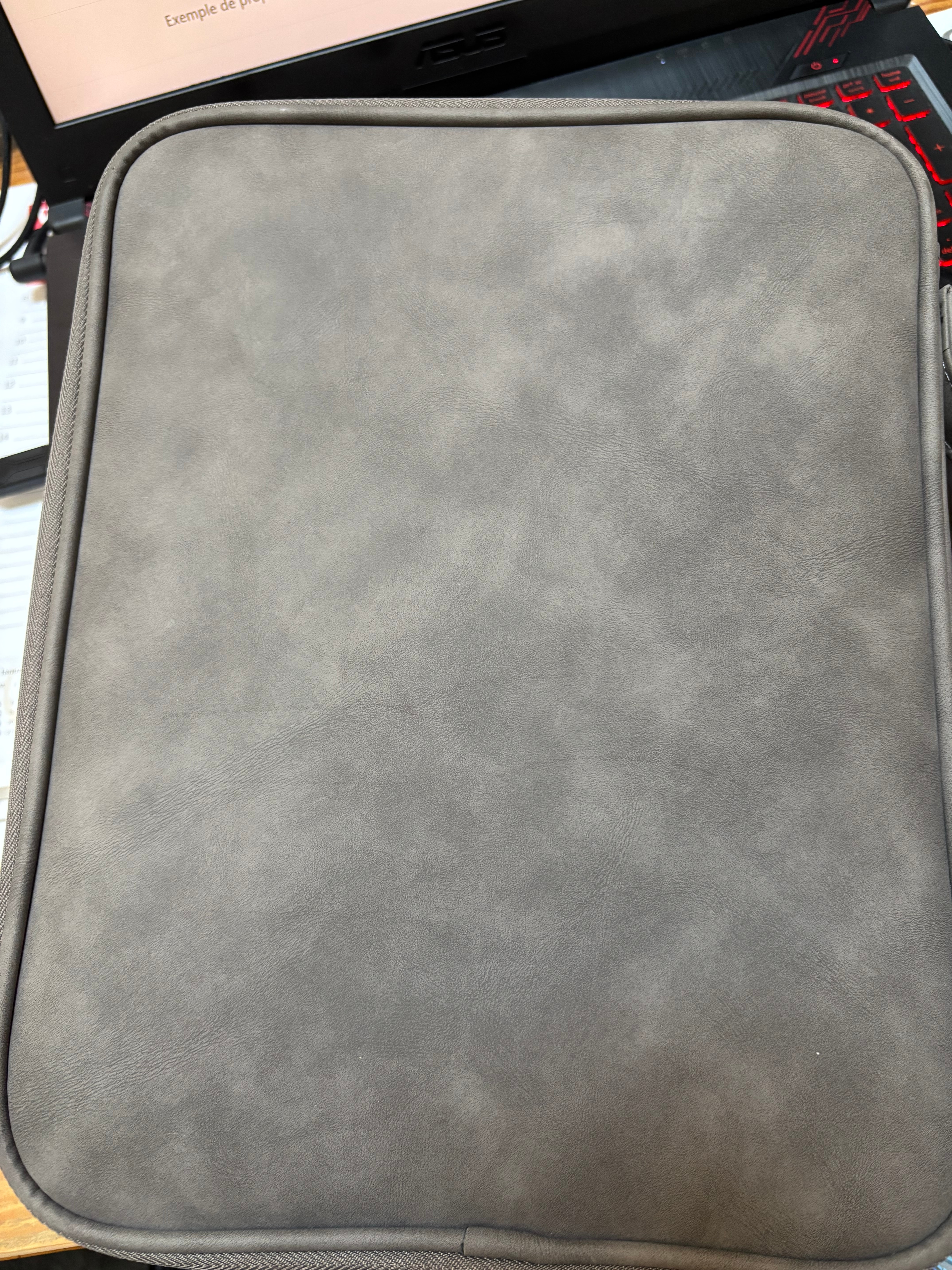 Husa de tableta, Yulinland®, pentru iPad si accesorii, compatibila Apple iPad 10.2 (2022. 2021, 2020, 2019), Apple iPad Air / (2019), Apple iPad Pro 11, Apple iPad 9.7 (2018), 30 x 23 x 3 cm, gri