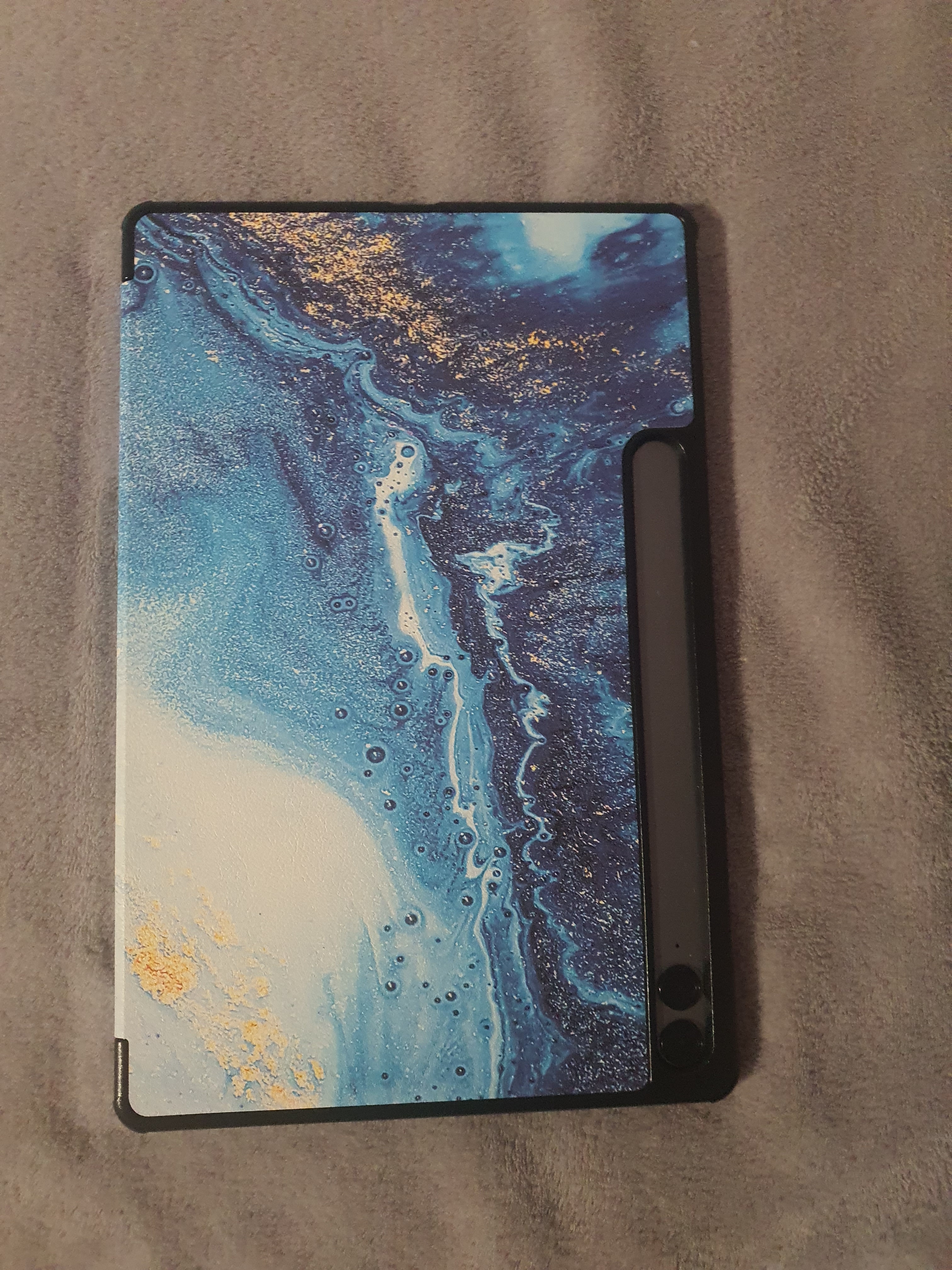 Husa de protectie premium Natty Pell, Compatibila cu Samsung Galaxy Tab S9+/S9 FE Plus - Graffiti
