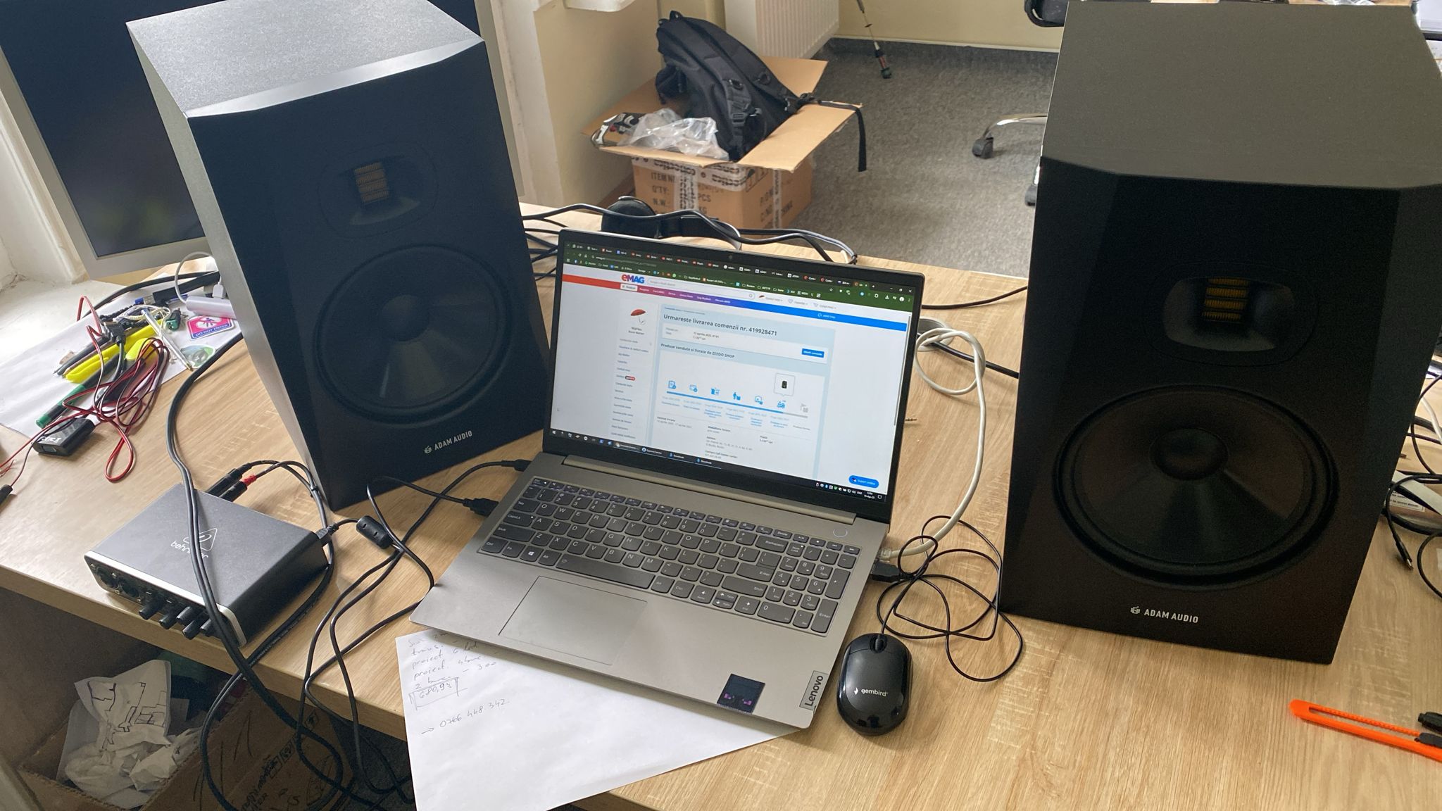 Monitor Activ de Studio, Adam Audio, T8V, 8 Inch