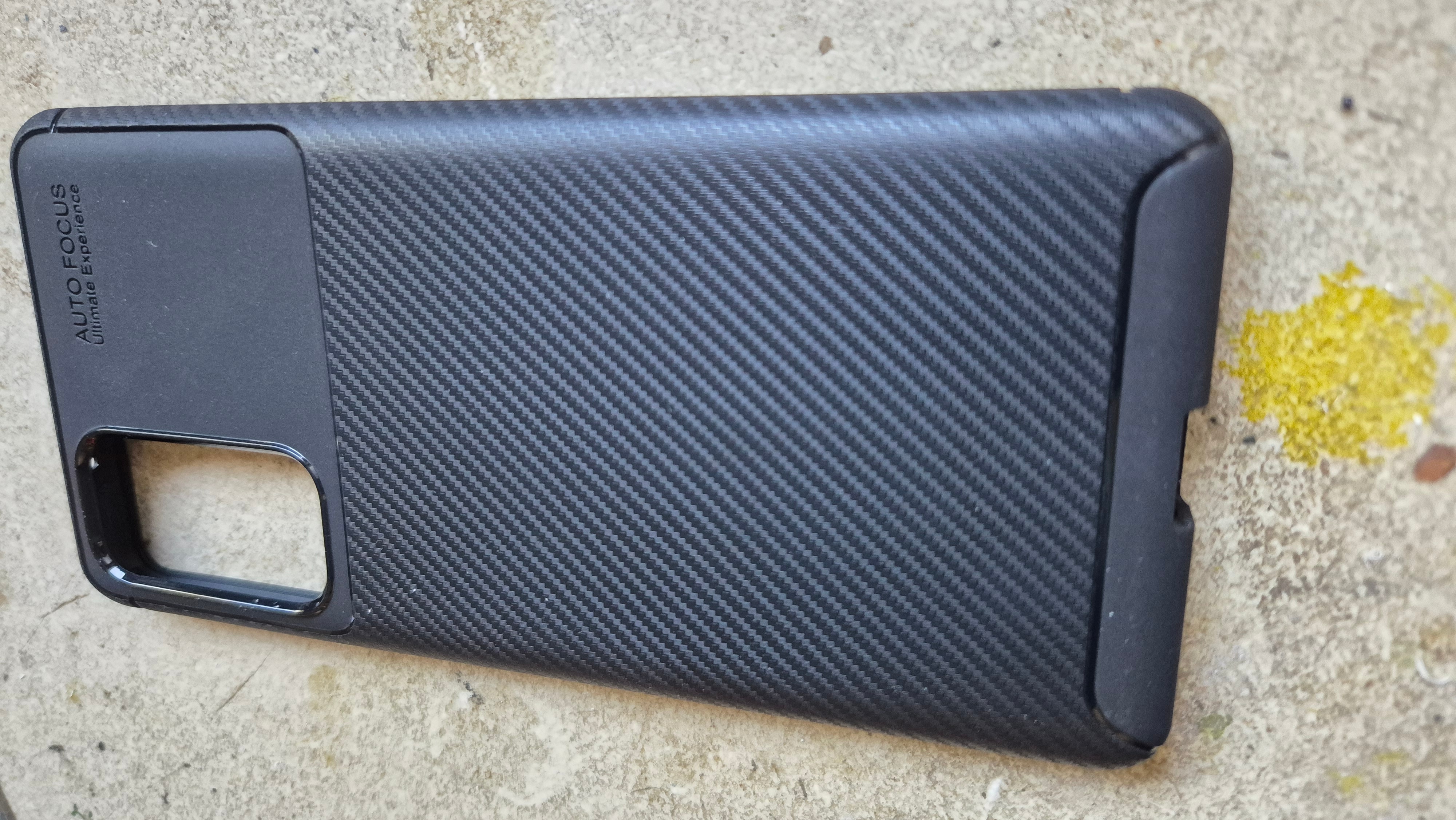 Husă pentru Samsung Galaxy S20 FE, SKYDDAR INNOVATION, silicon carbon, set cu sticker, albastru