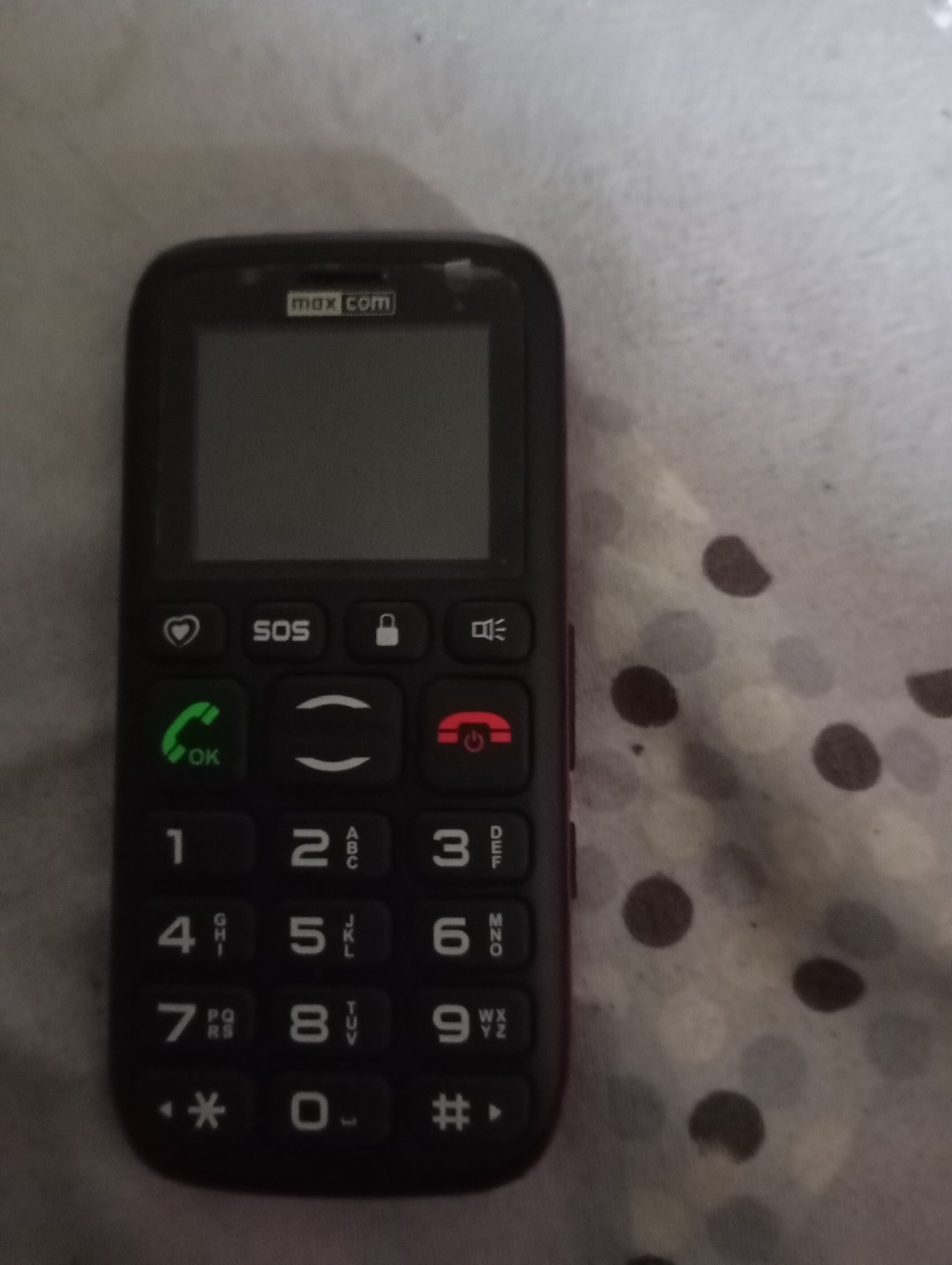 Telefon mobil Maxcom Senior MM428, Dual SIM, Black