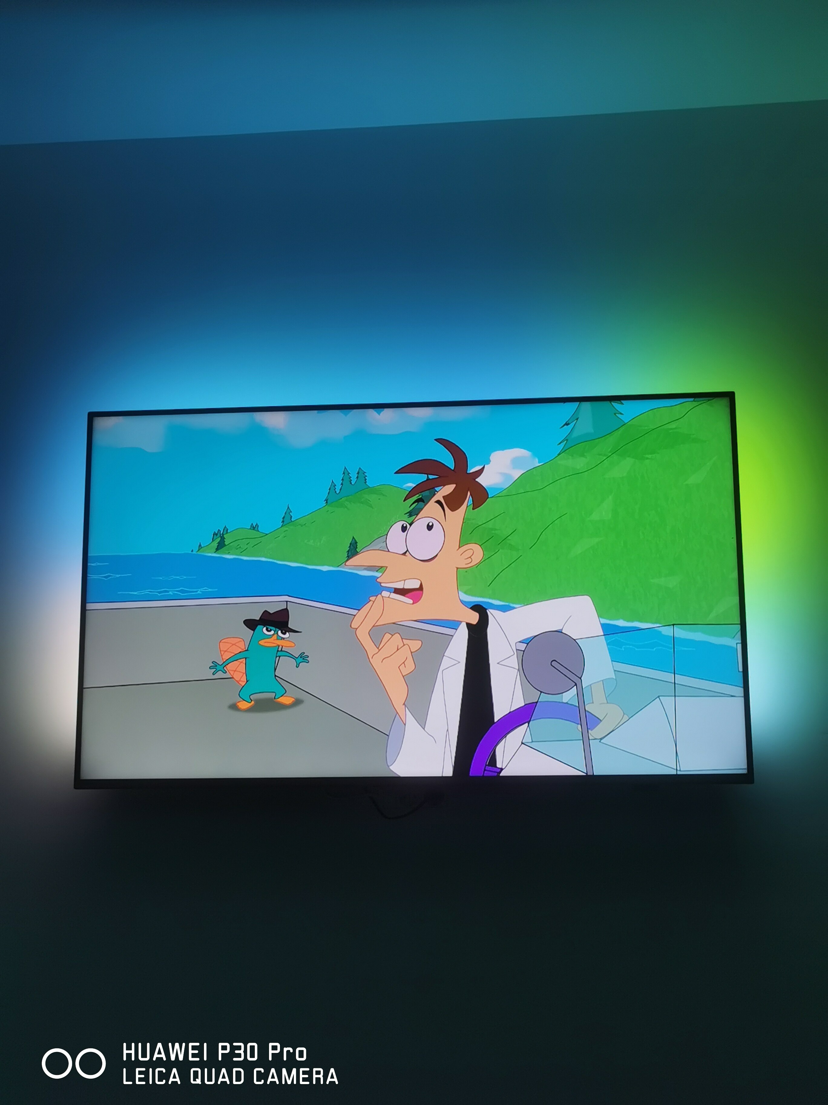 Televizor Philips AMBILIGHT tv LED 43PUS8518, 108 cm, Google TV, 4K Ultra HD, Clasa F
