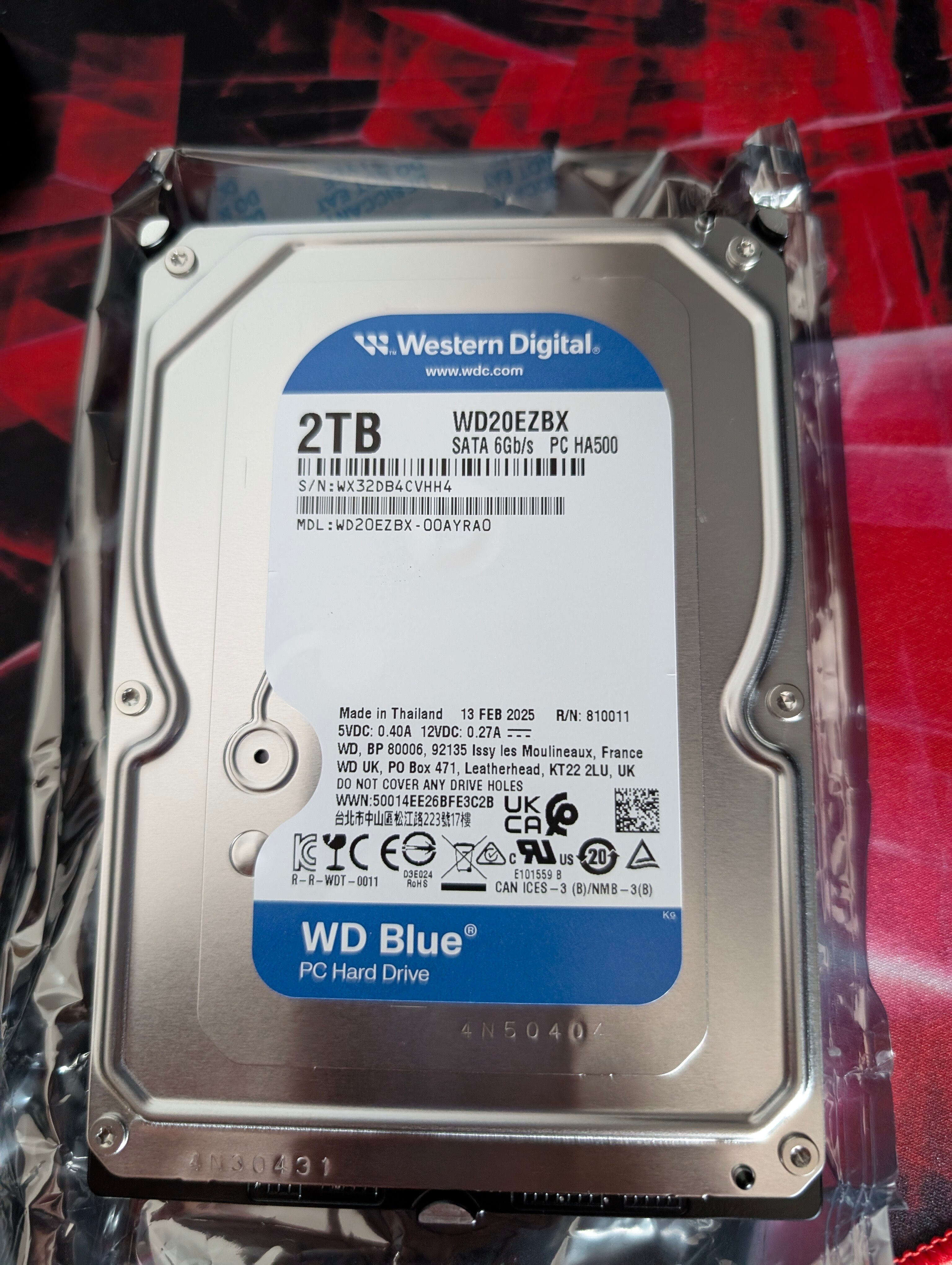 WD Blue 2TB [3.5