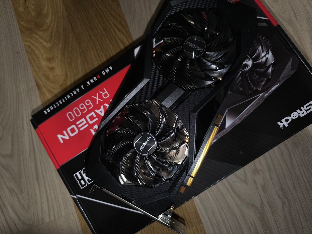 Placa video AsRock Radeon RX 6600 Challenger D, 8GB GDDR6, 128-bit