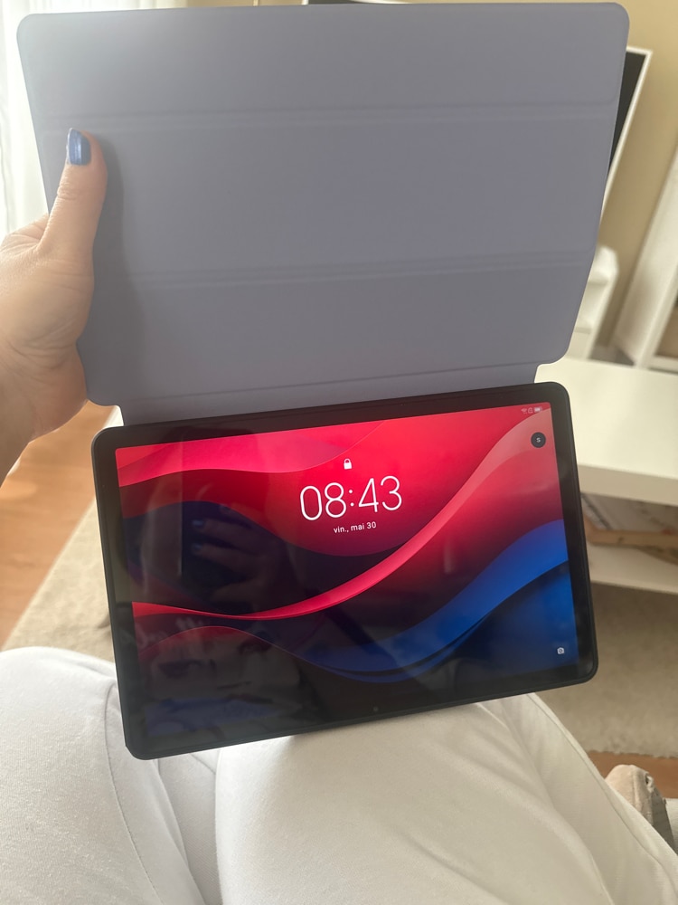 Husa Tech-Protect Smartcase Pen compatibila cu Lenovo Tab M11 / K11E 11 inch Violet