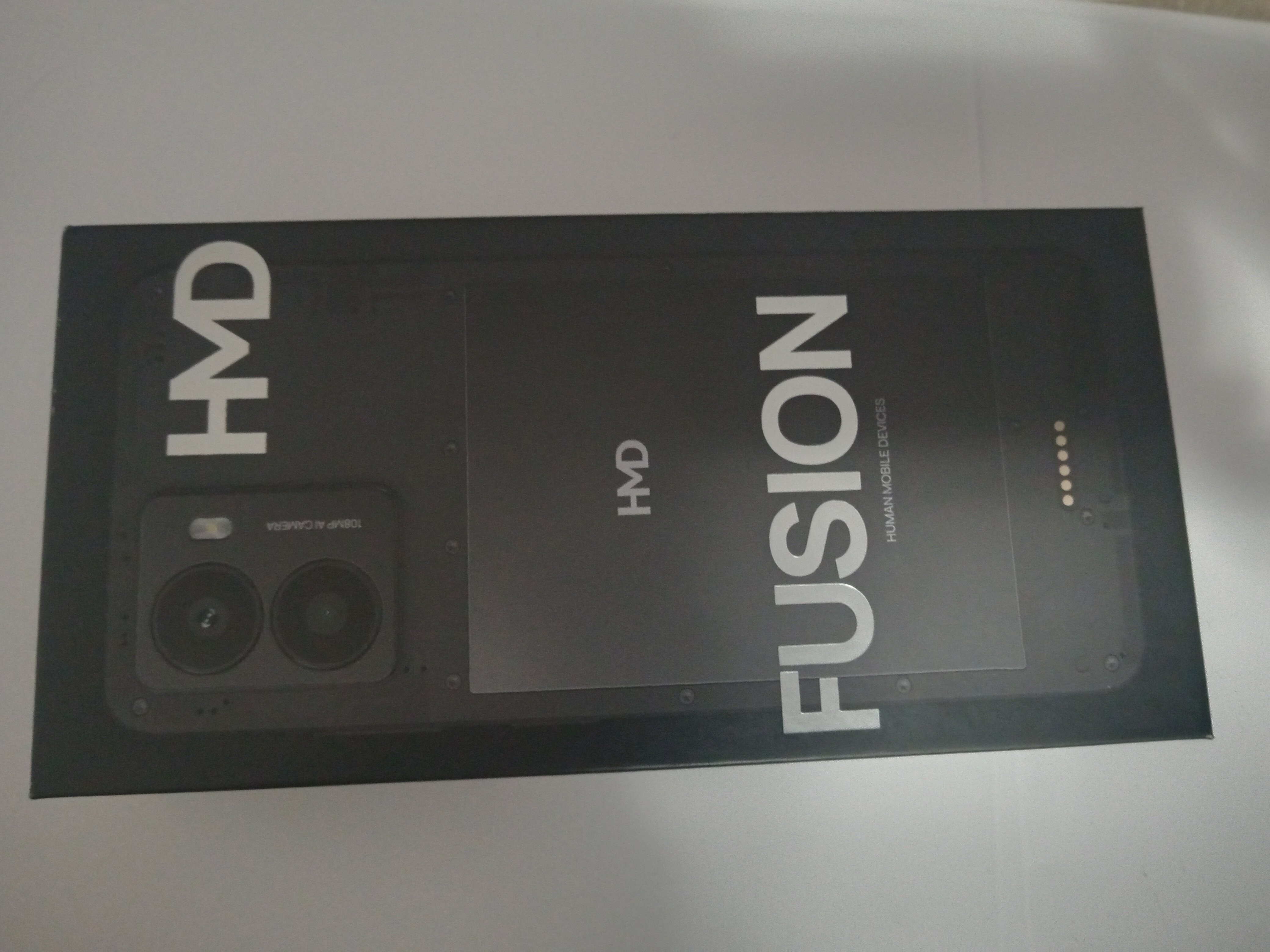 Telefon mobil HMD Fusion 5G, Dual SIM, 128GB, 6GB RAM, Noir