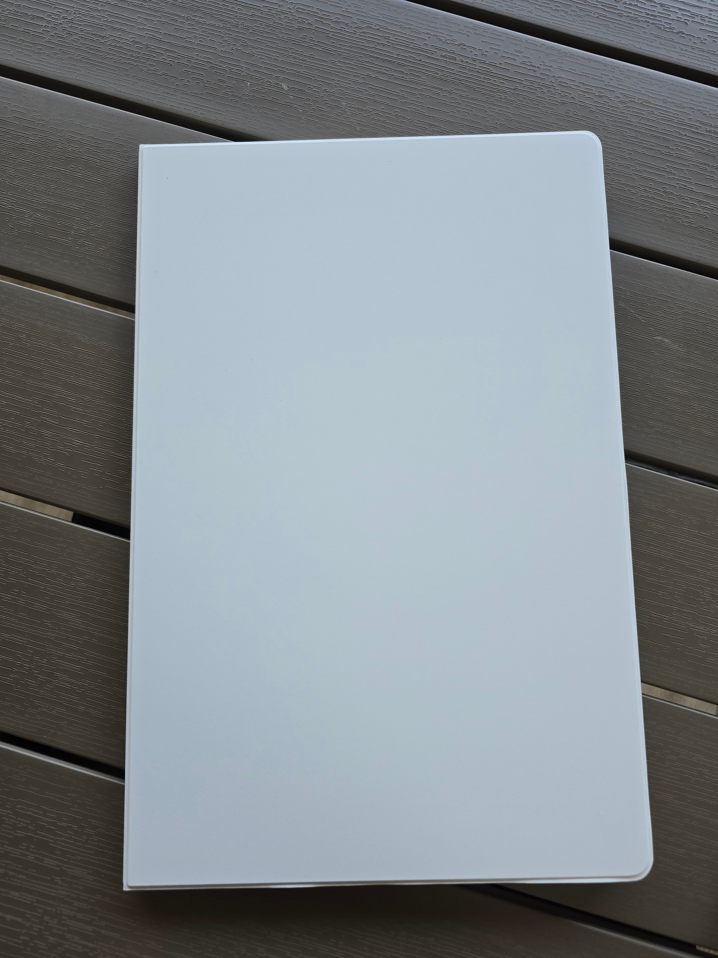 Husa de protectie Samsung Smart Book Cover pentru Galaxy Tab S9 Ultra, White