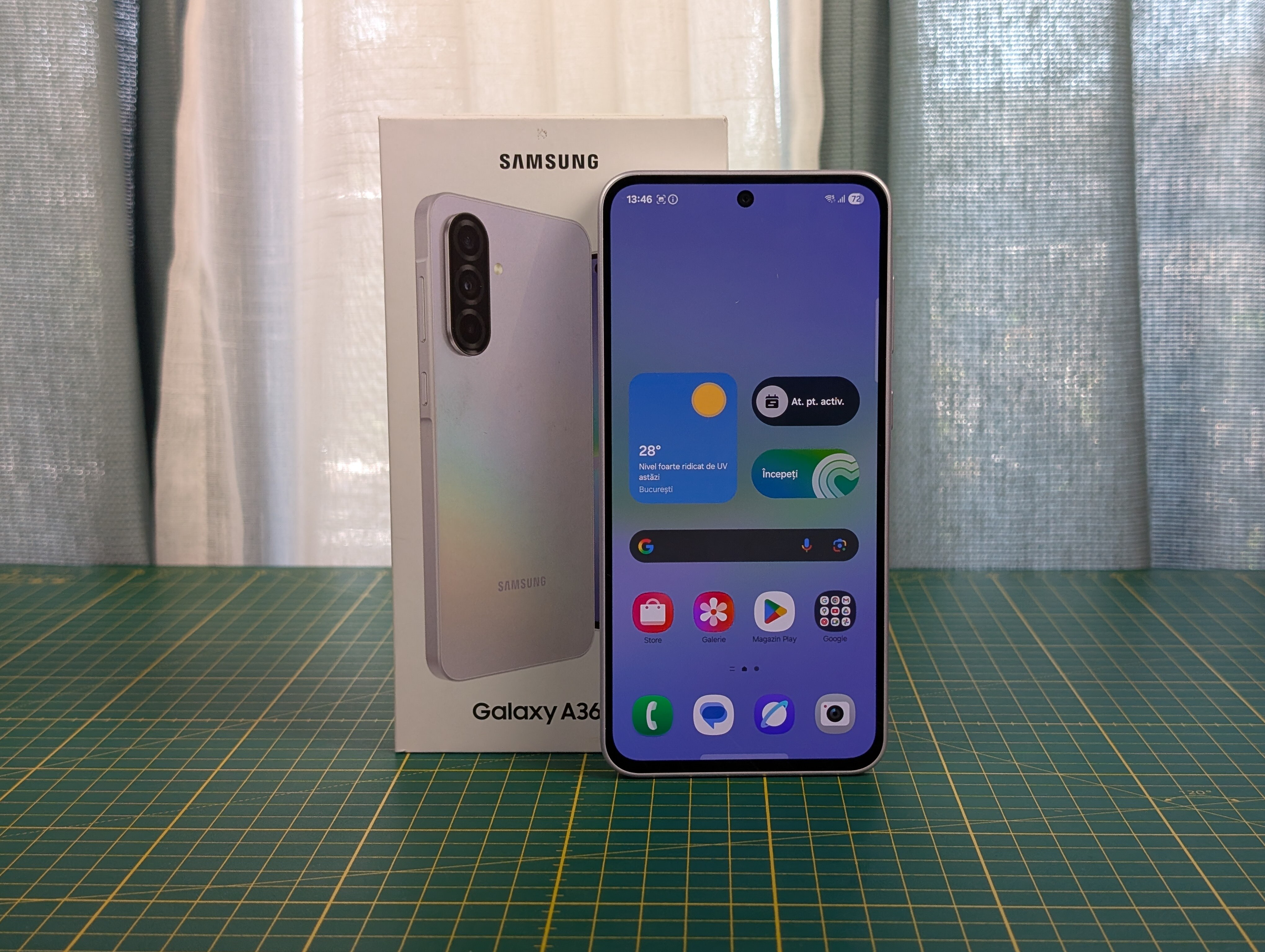 Telefon mobil Samsung Galaxy A36, Dual SIM, 6GB RAM, 128GB, 5G