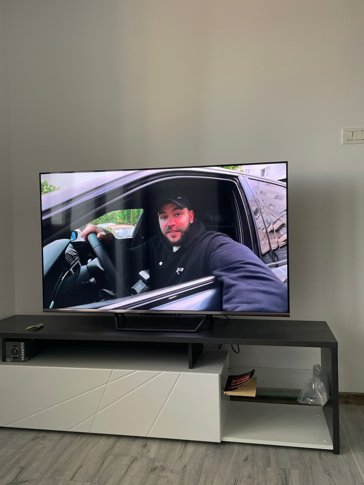 Televizor METZ QLED 75MQD7500, 189 cm, Smart Google TV, 4K Ultra HD, Clasa F (Model 2024)