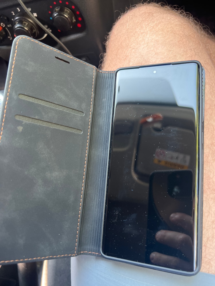 Husa pentru Motorola Moto G85, SKYDDAR INNOVATION, PureFrost MagSafe, AntiSoc, set cu sticker, Negru frost