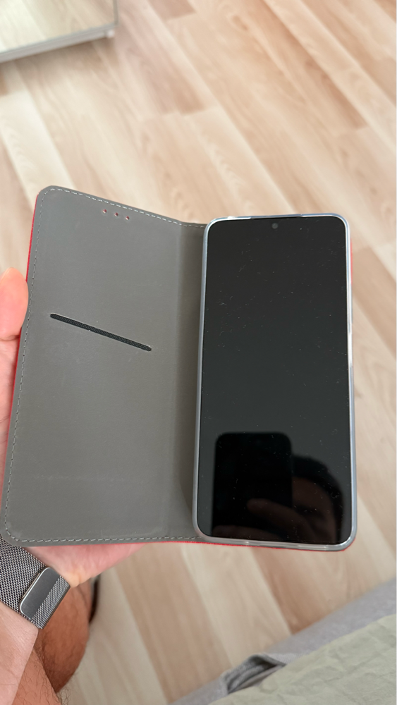Husa pentru Xiaomi Redmi 14C flip smart book black