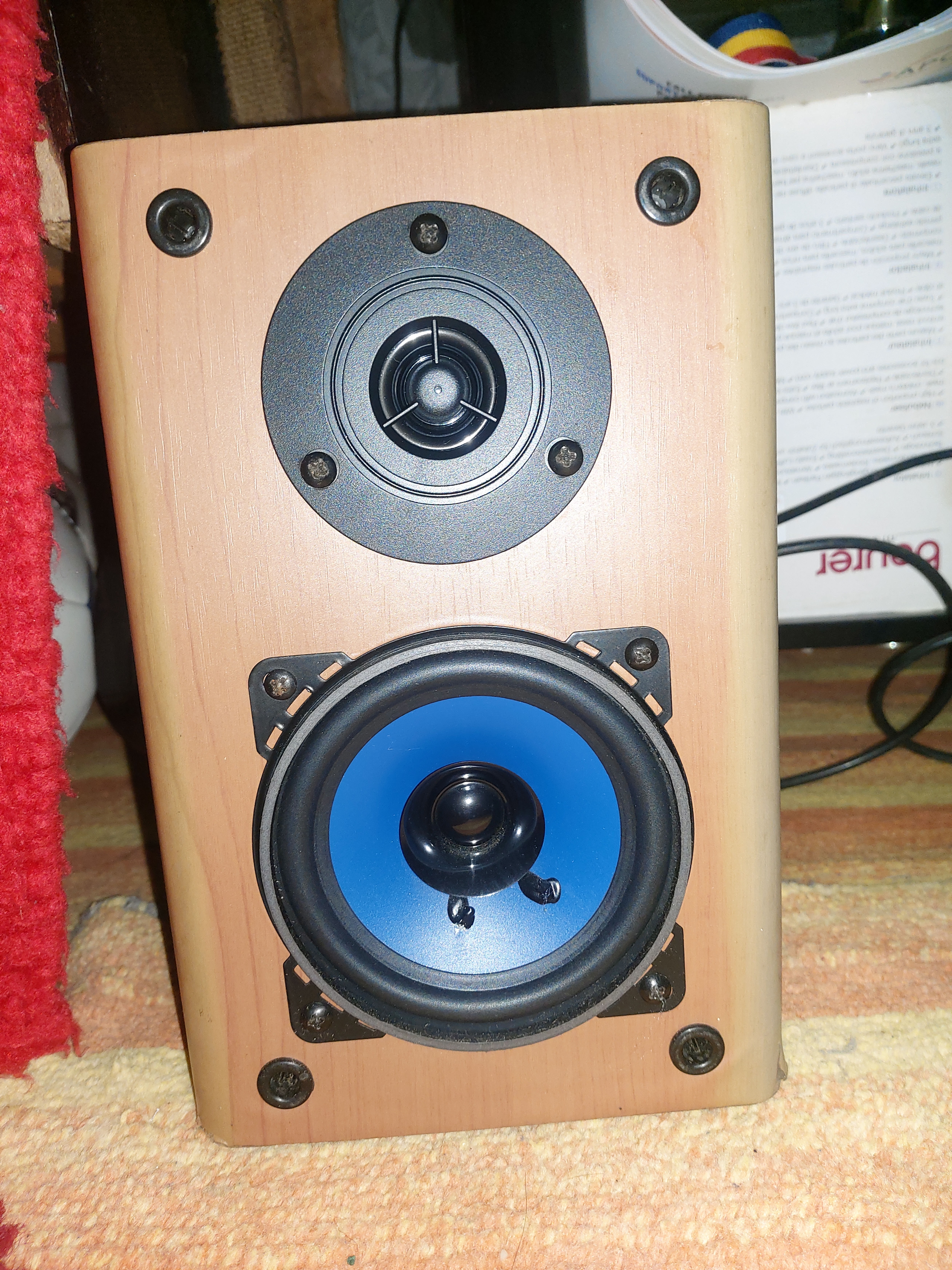 Tweeter 40w 8 Ohmi, 74mm, Negru