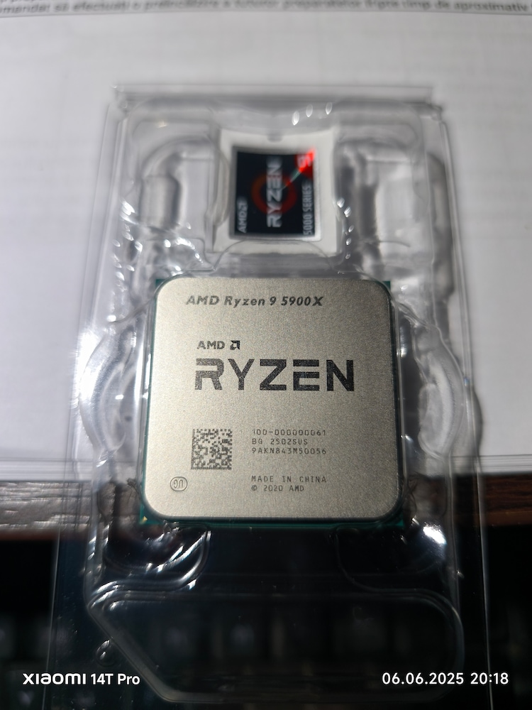 Amd Ryzen 9 5900x. Procesor , 70MB, 4.8GHz, Socket AM4 - eMAG.ro