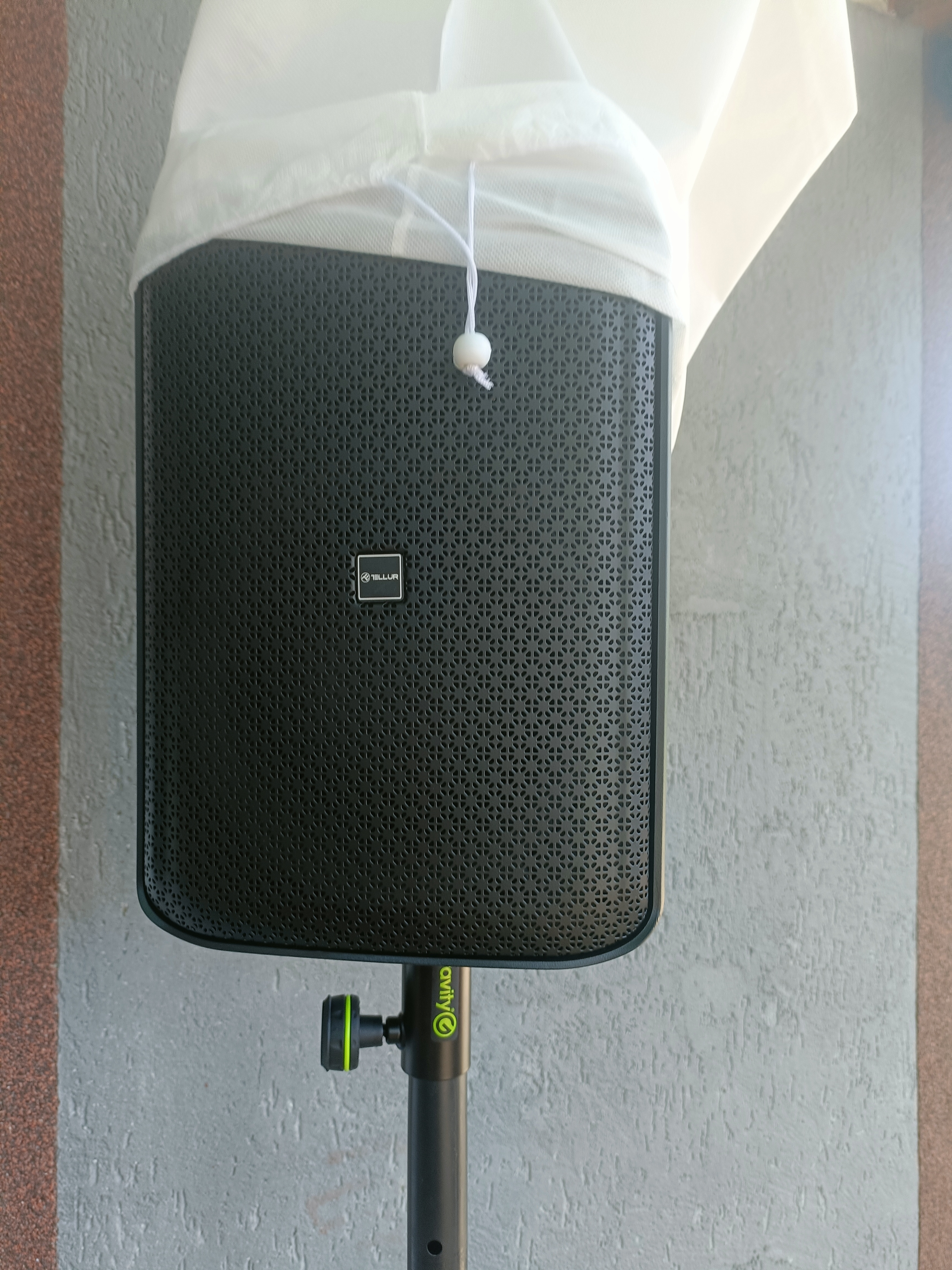 Boxa portabila Tellur Buzz, 80W, Bluetooth, Iluminare RGB, Negru