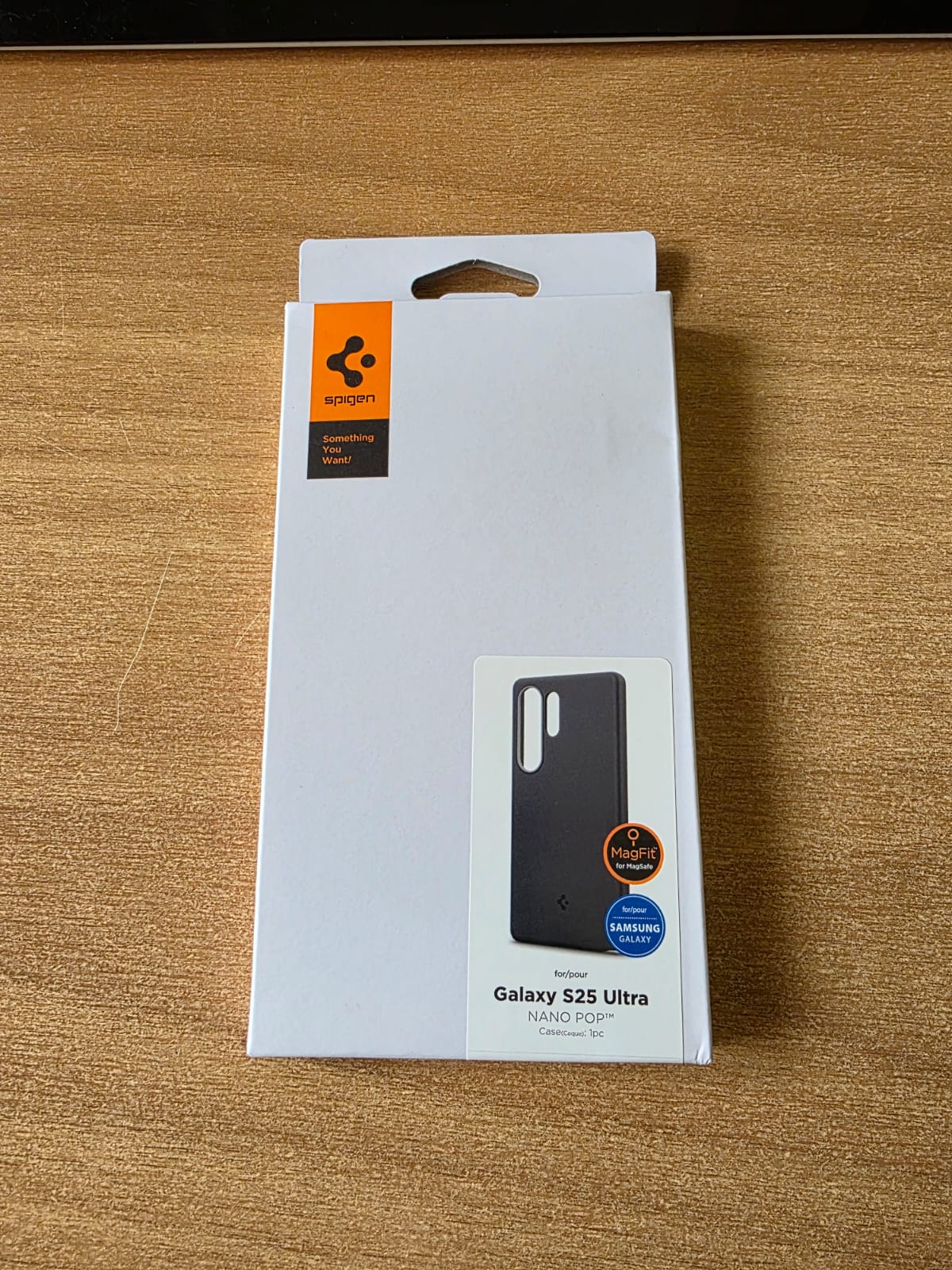 Husa Spigen Nano Pop MagSafe, protectie avansata, design elegant, negru, pentru Samsung Galaxy S25 Ultra, set 1x etui