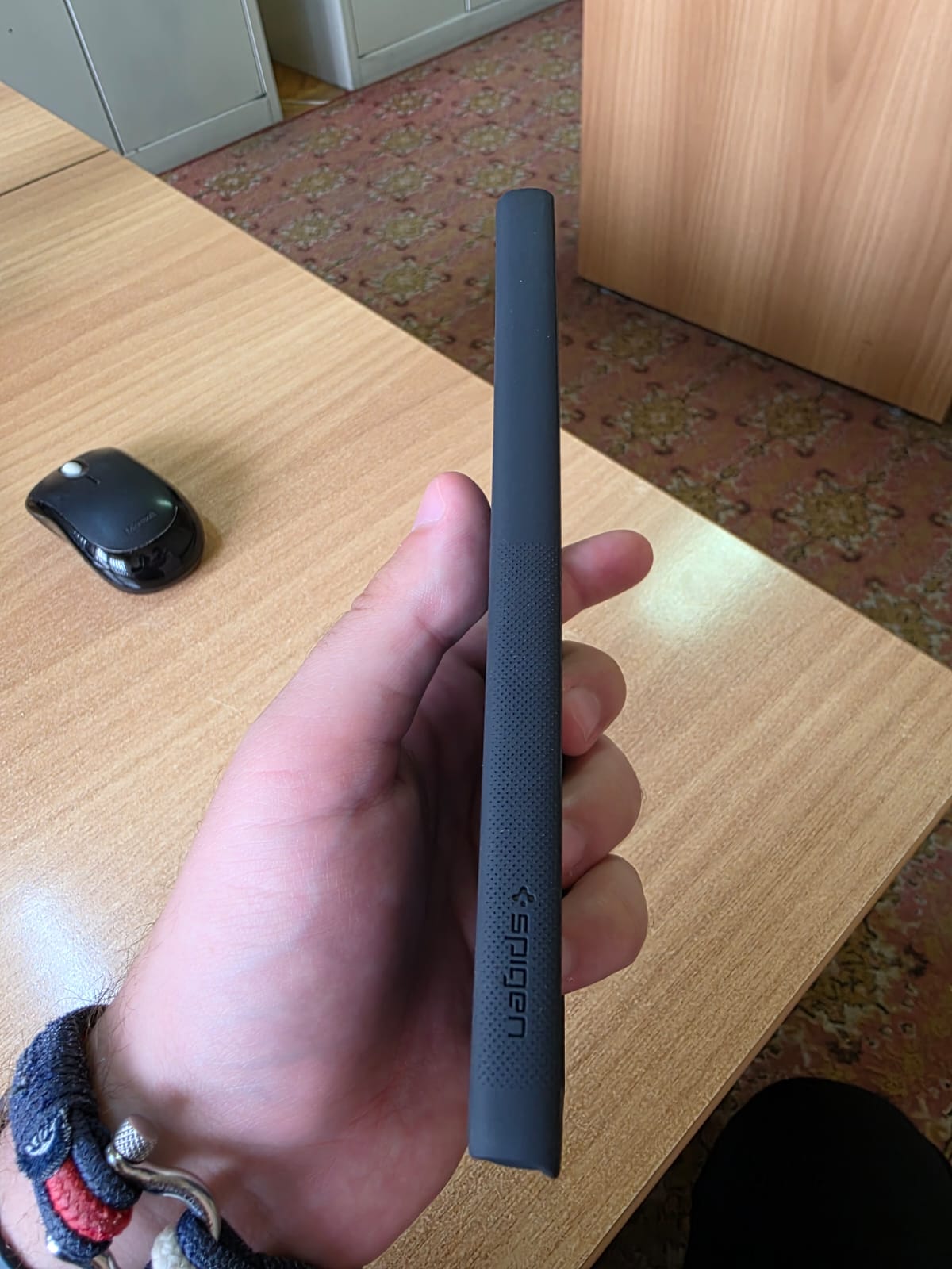 Husa Spigen Nano Pop MagSafe, protectie avansata, design elegant, negru, pentru Samsung Galaxy S25 Ultra, set 1x etui