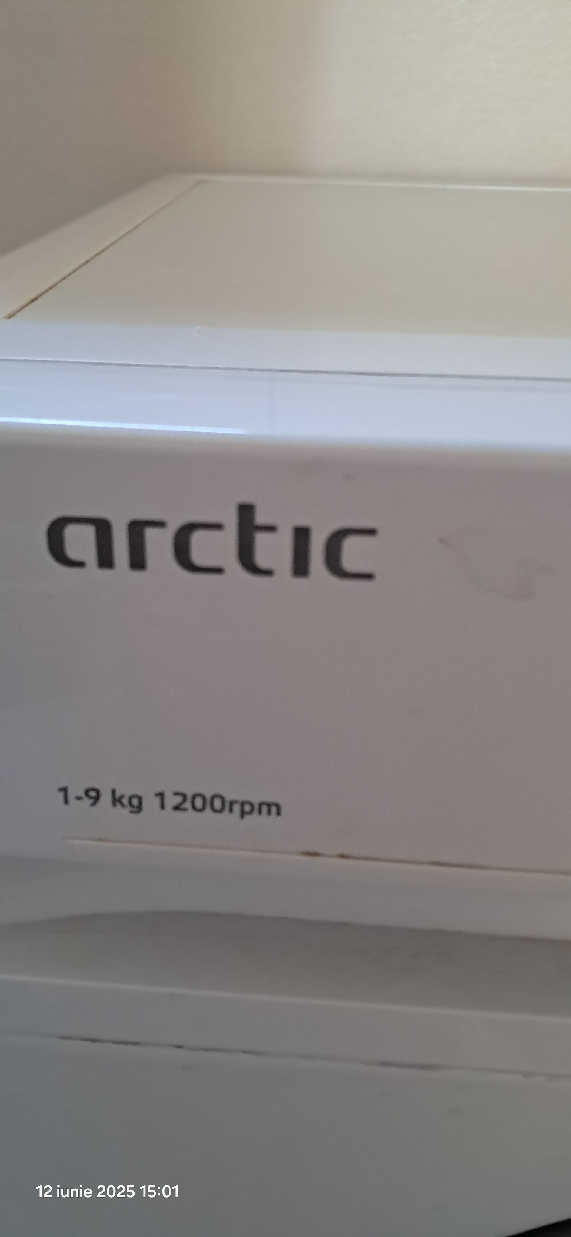 Masina de spalat rufe Arctic AB91223XLW5, 9 kg, 1200 rpm, Clasa B, Motor Silent Inverter, Add-In, Eco Dose, Antialergic+, Aqua Surf, Alb