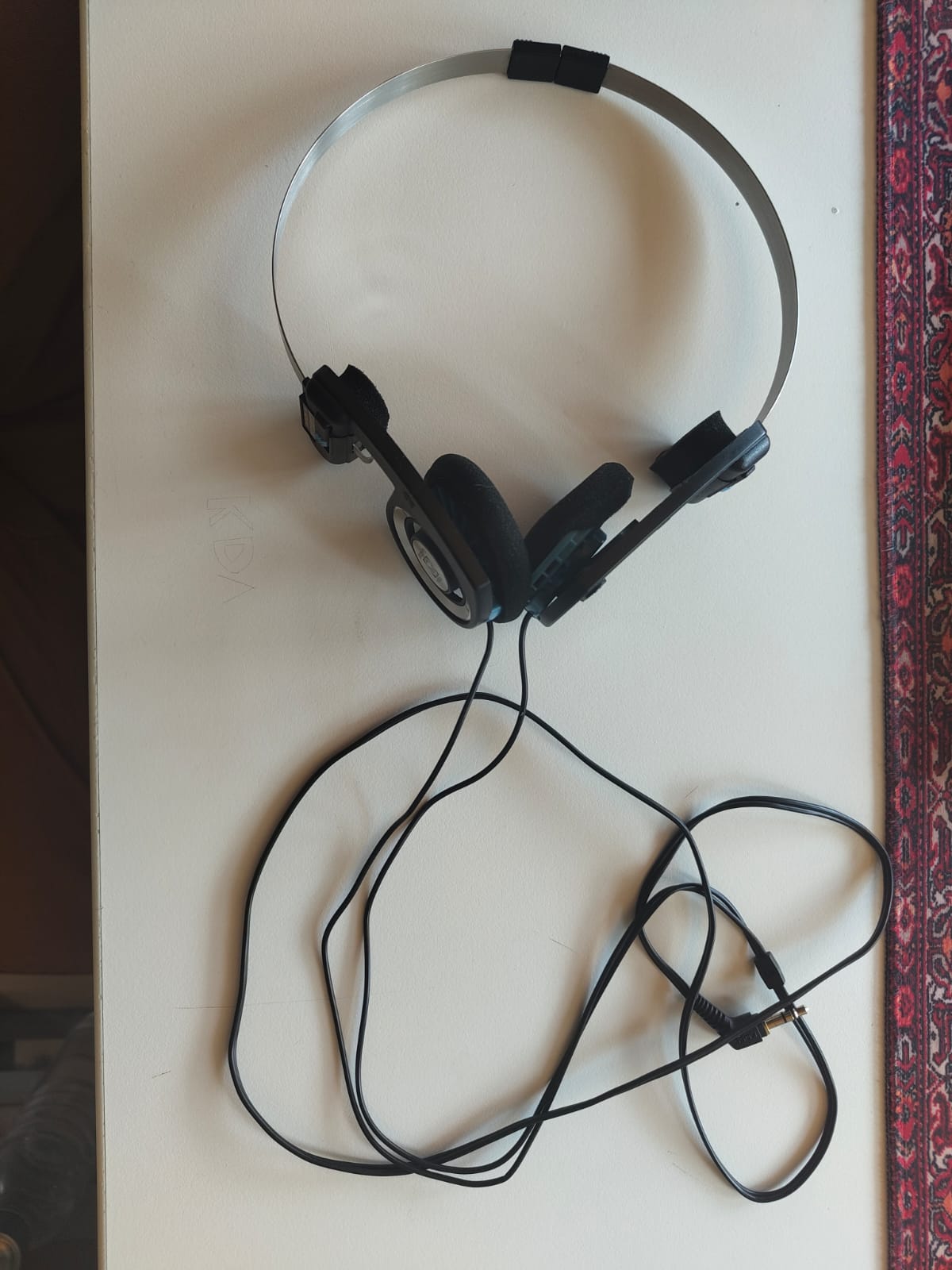 Casti audio Koss cu banda PORTA PRO Classic, tip sport, Negru/Argintiu