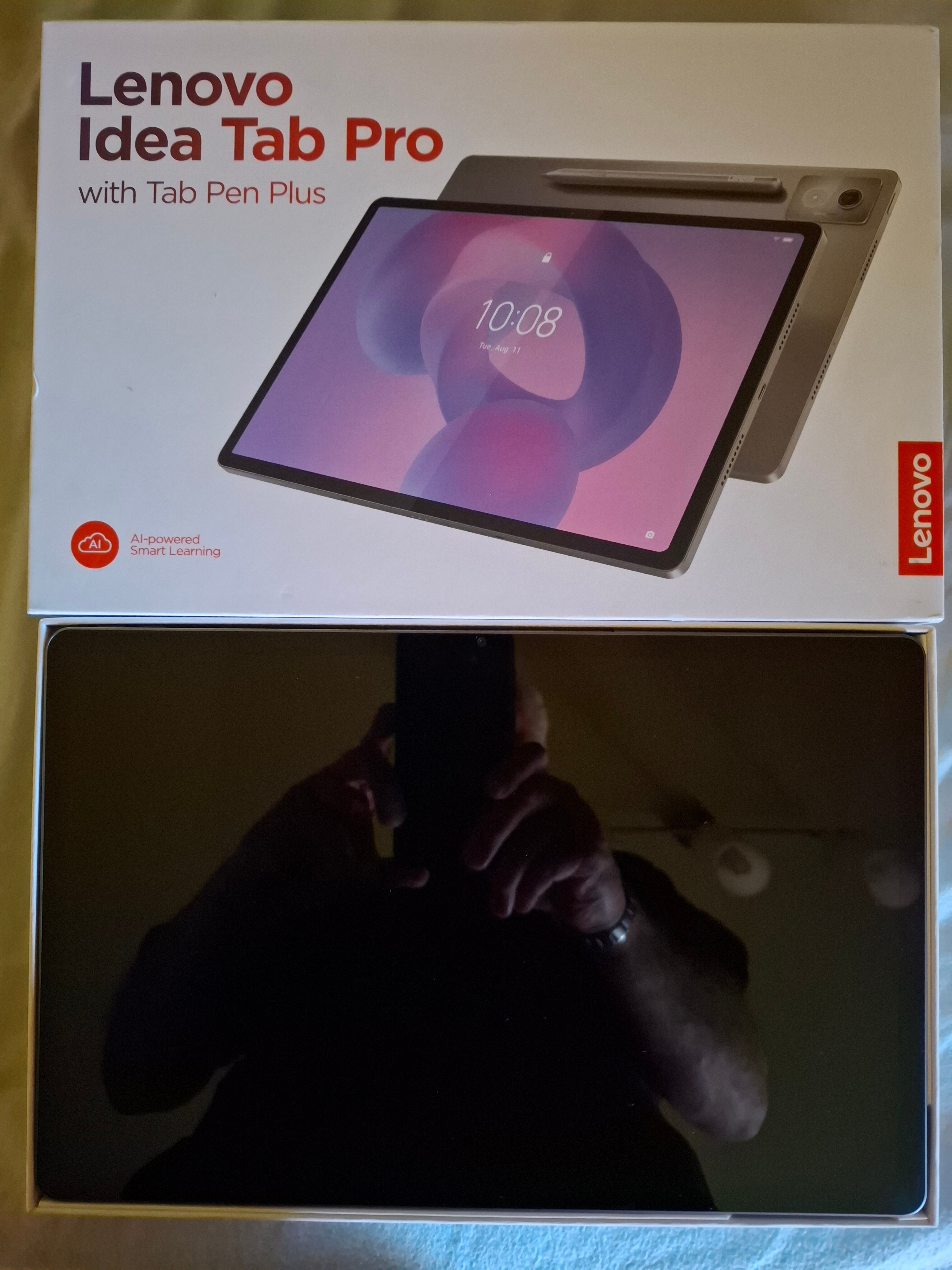 Tableta Lenovo Idea Tab Pro, Octa-Core, 12.7" 3K (2944 x 1840) IPS, 8GB RAM, 256GB, Wifi, Luna Grey + Lenovo Tab Pen Plus
