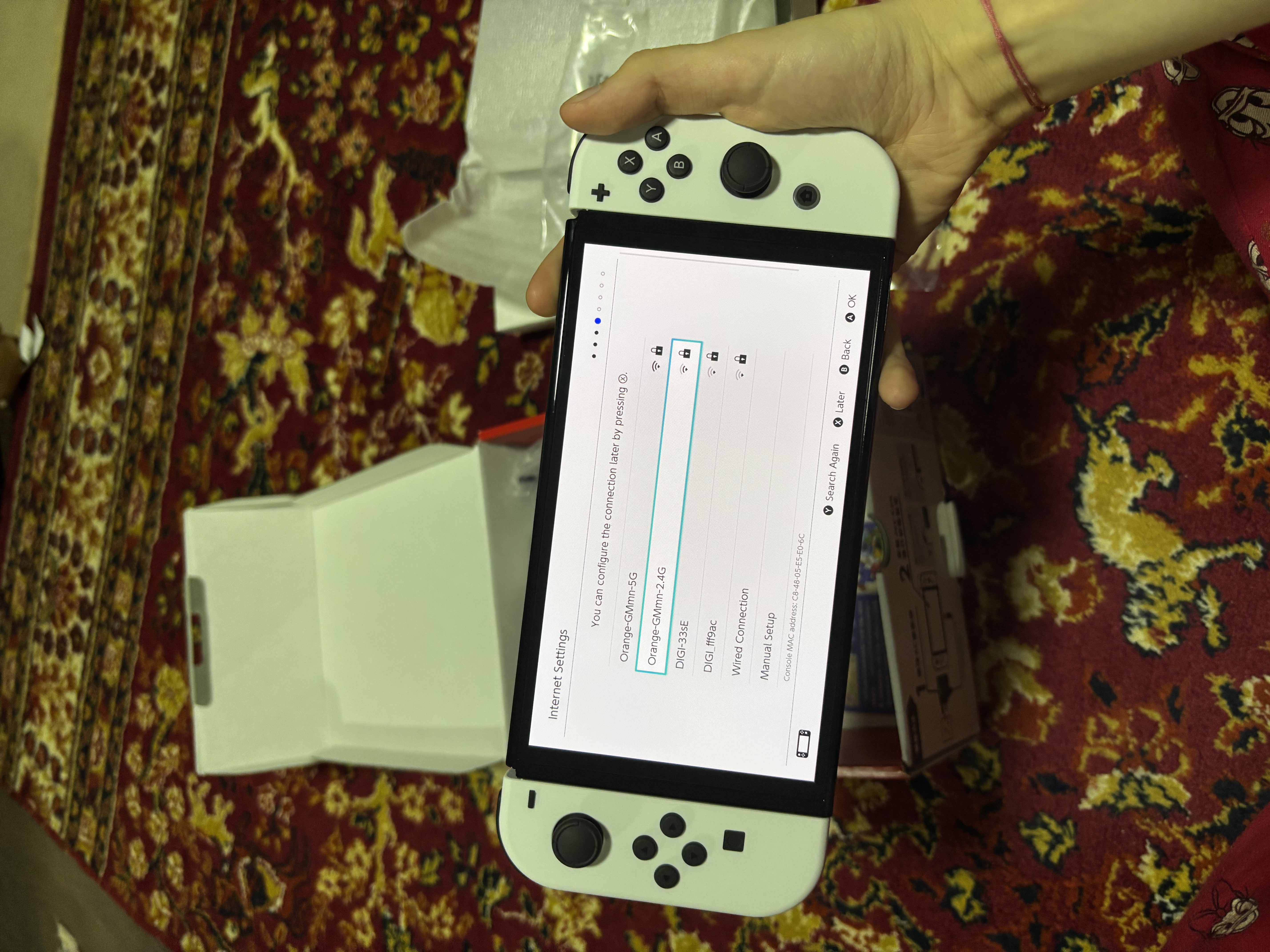 Consola Nintendo Switch OLED (White)