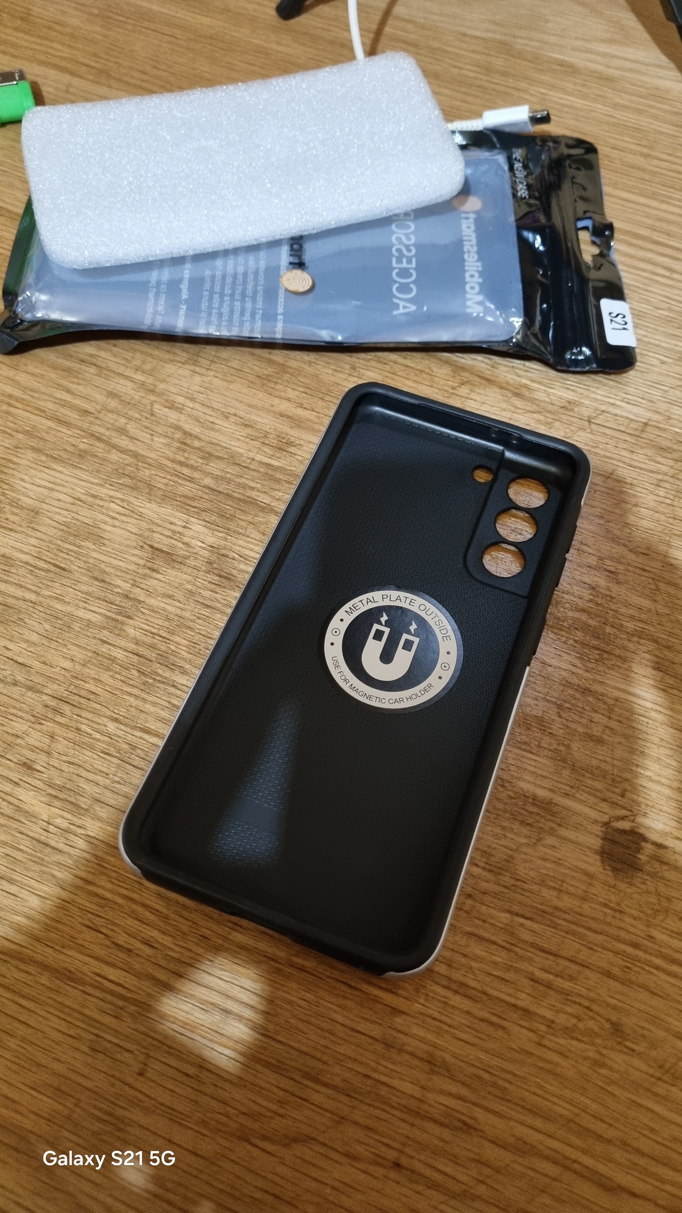 Husa pentru Samsung Galaxy S21, inel rotativ si Kickstand 360°, Protectie Militara Antisoc, cu disipare termica, Silver